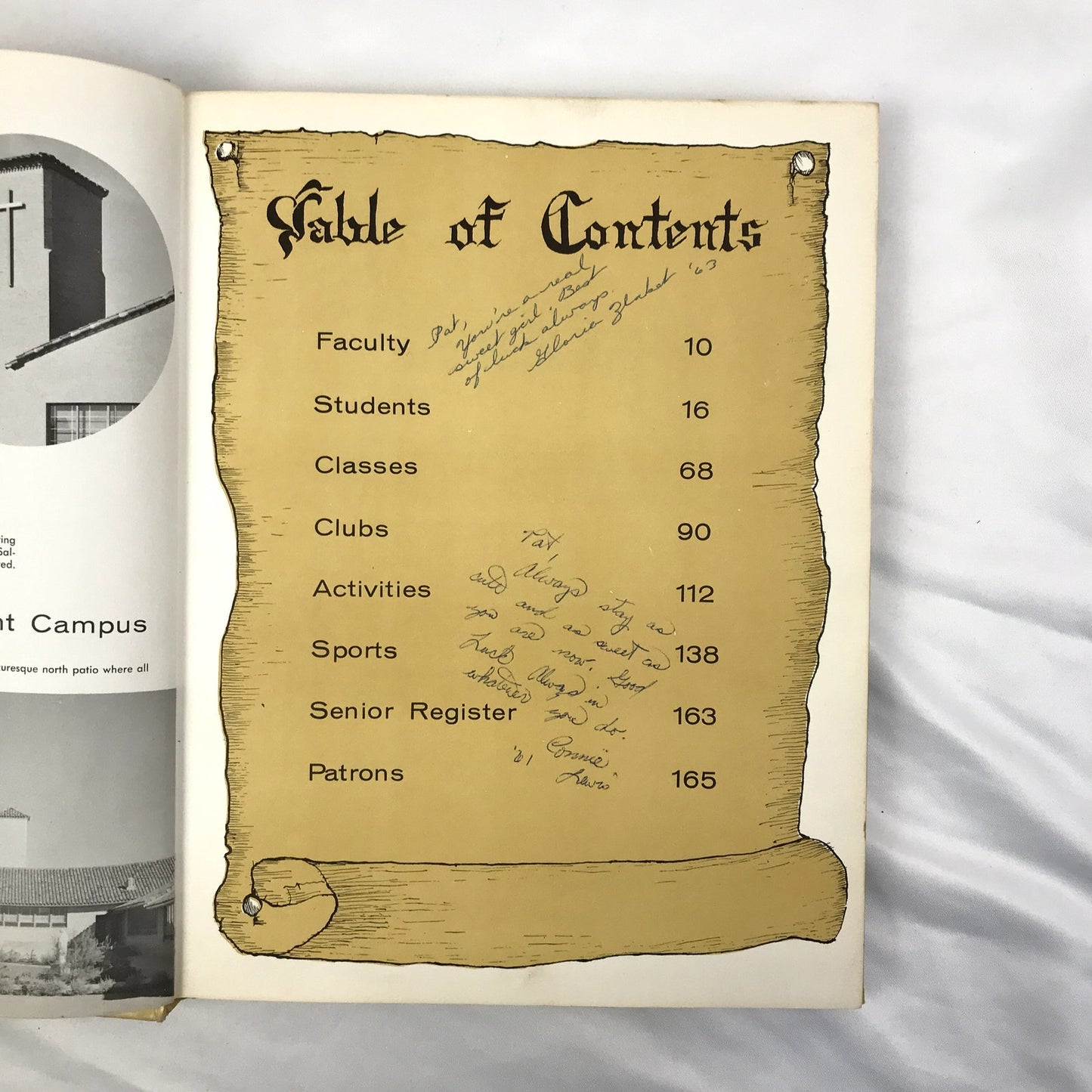 Salpointe Catholic High School 1961 Horizons Tucson Arizona Hardcover Yearbook