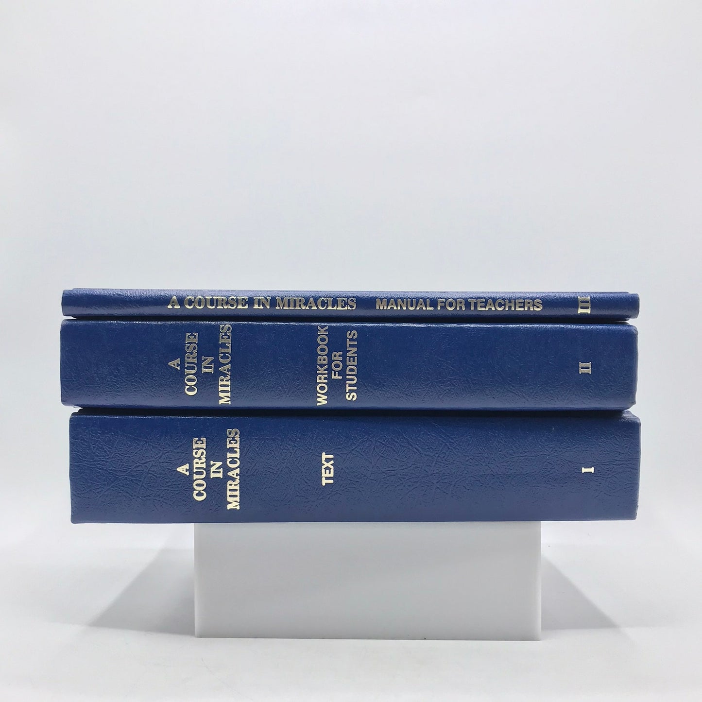 A Course in Miracles Inner Peace Philosophy Spirituality Mind Training Set of 3