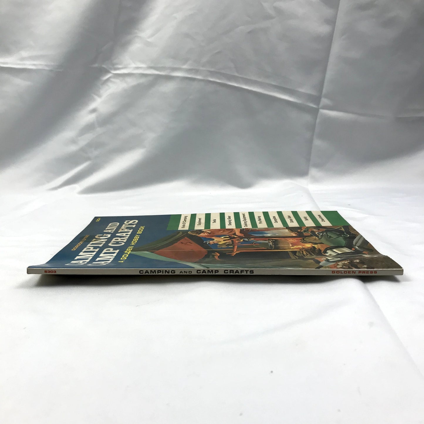 Camping & Camp Crafts A Golden Hobby Book Illustrated Paperback Gordon Lynn 1964