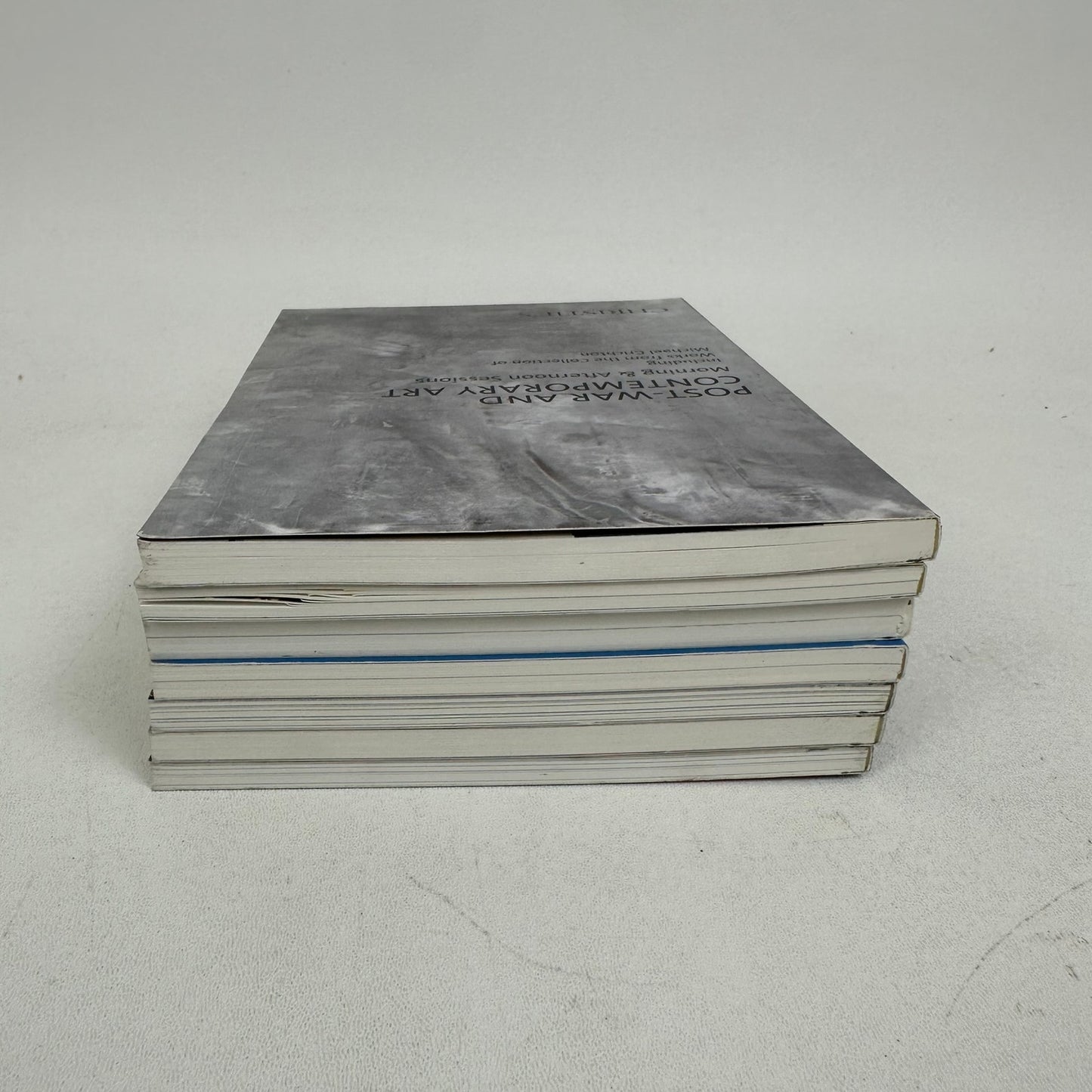 Christies Small Auction Catalogs Lot of 7 Post War Contemporary Fine Art 2011