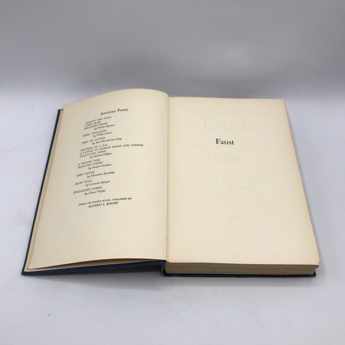 Faust Johann Wolfgang Von Goethe Parts One and Two German Literature Poetry Play