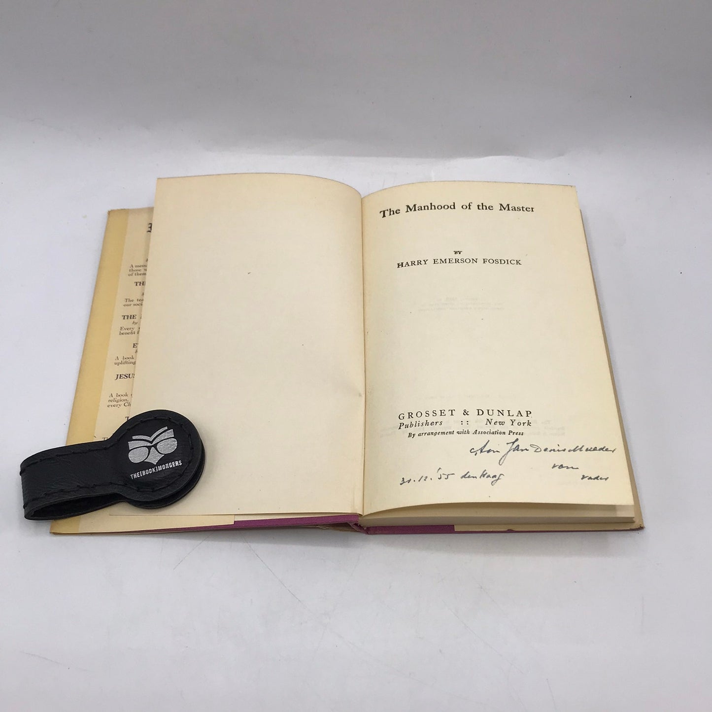 The Manhood of the Master Harry Emerson Fosdick Christian Faith Devotional 1913