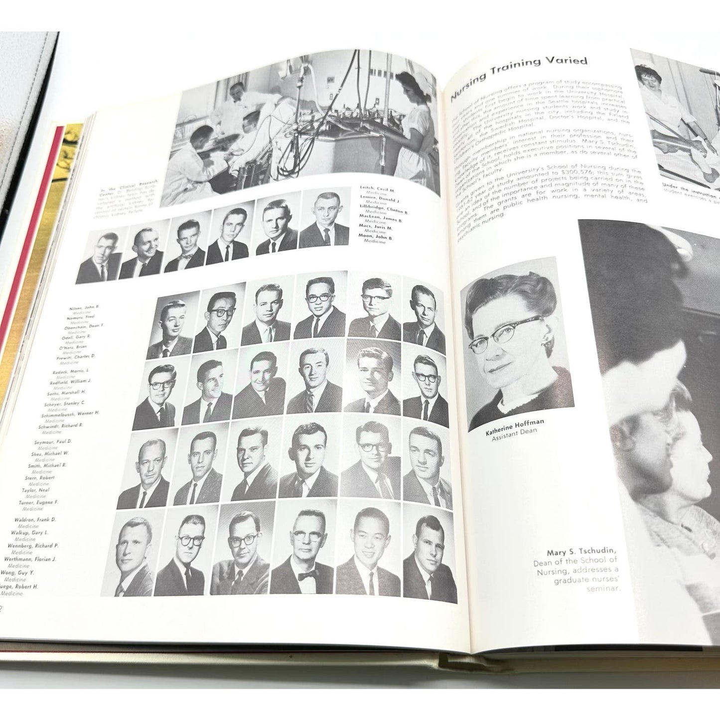 Vintage Tyee University of Washington 1962 Volume 63 Hardcover Yearbook