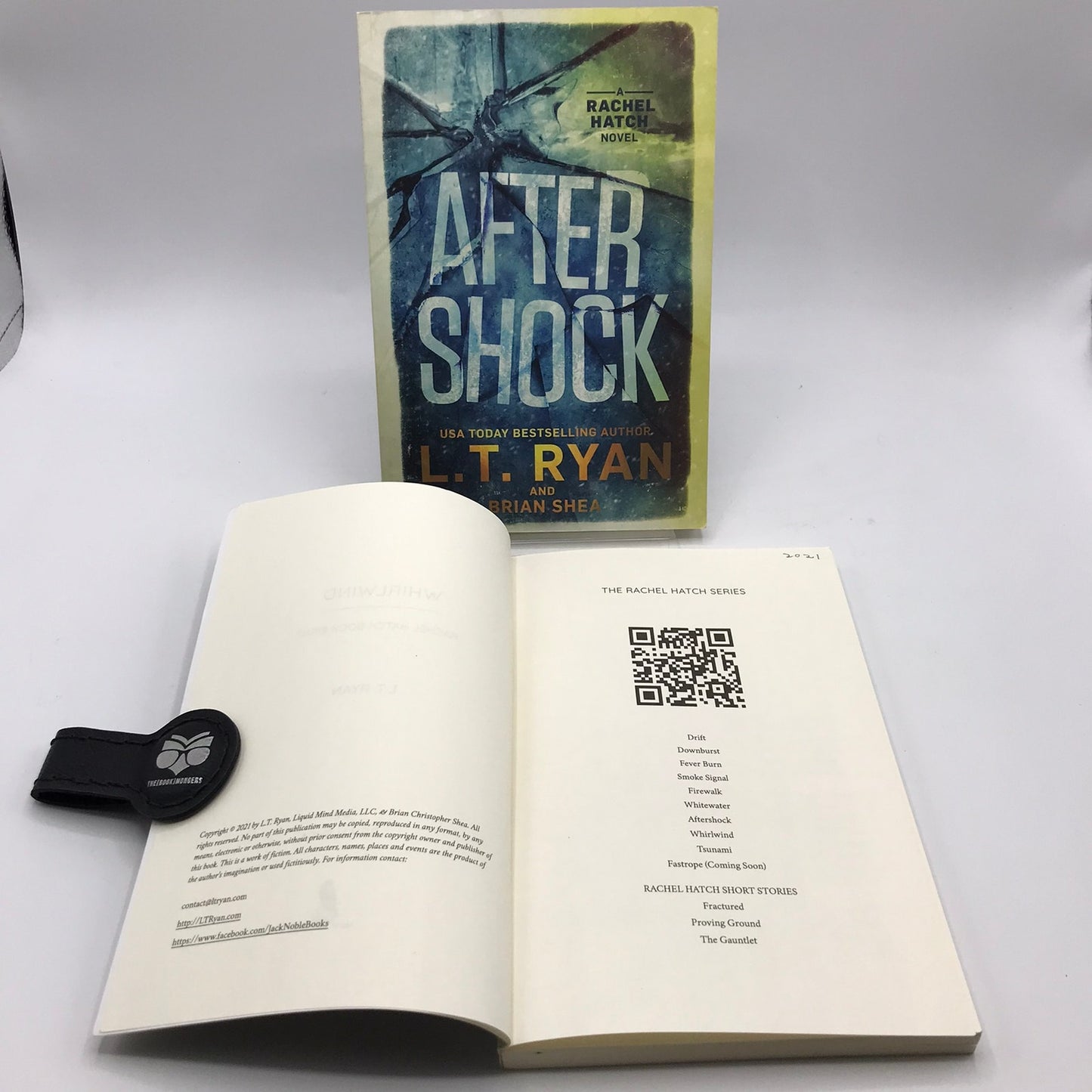 Aftershock & Whirl Wind 2 Books L.T. Ryan & Brian Shea Paperback Fiction Mystery