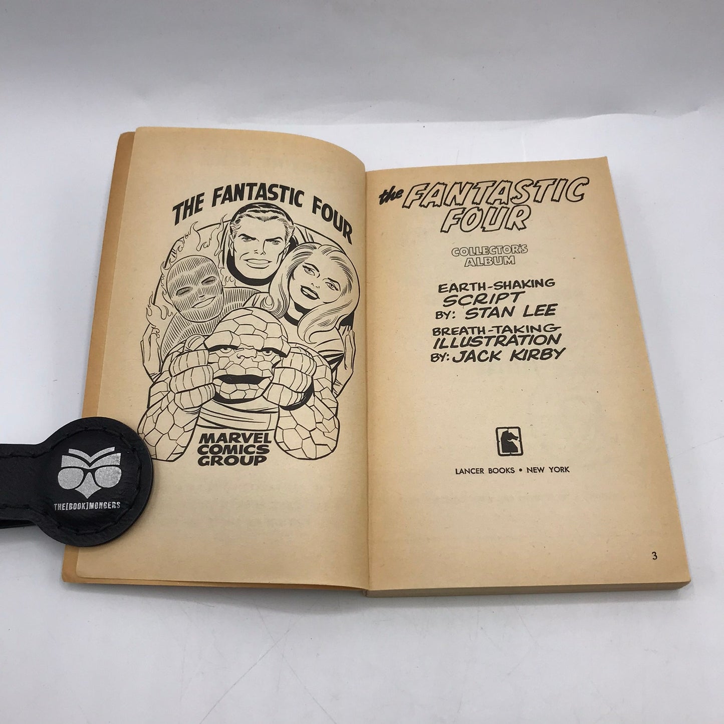 The Fantastic Four Collectors Album Stan Lee Marvel Super Heroes Graphic Novel