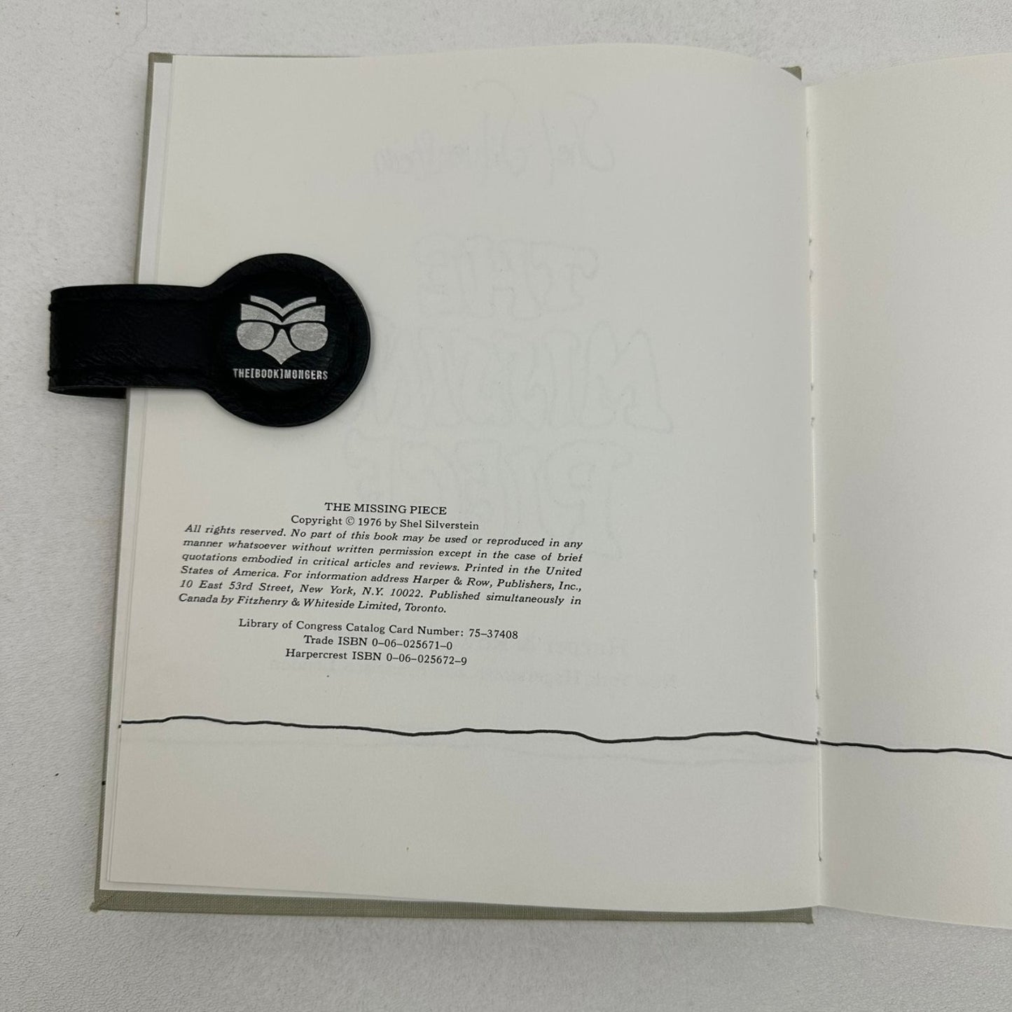The Missing Piece Shel Silverstein 1976 Illustrated Harper & Row Classic