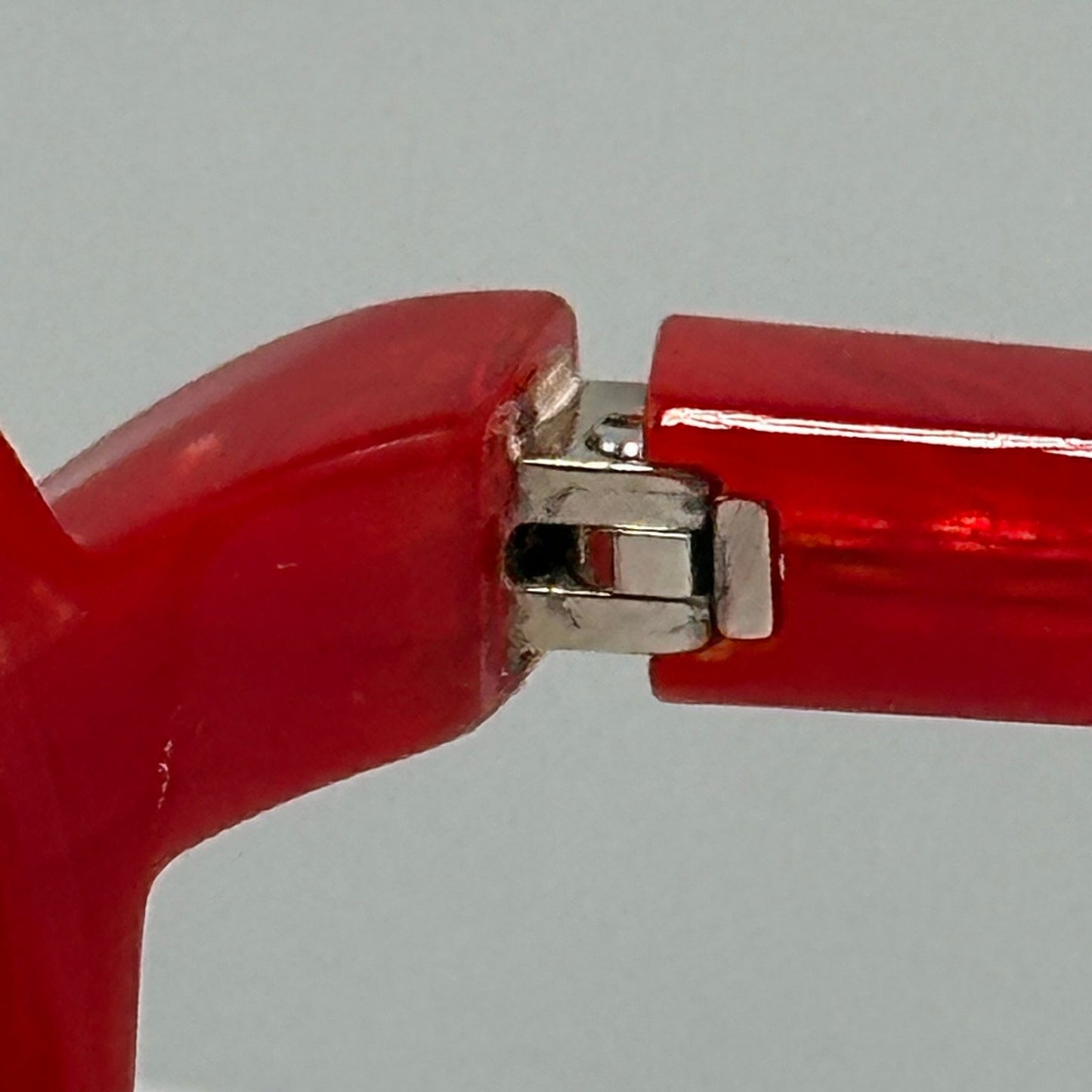 Alain Mikli A03085 002 Red Womens Round Acetate Eyeglass Frames 42-22-145