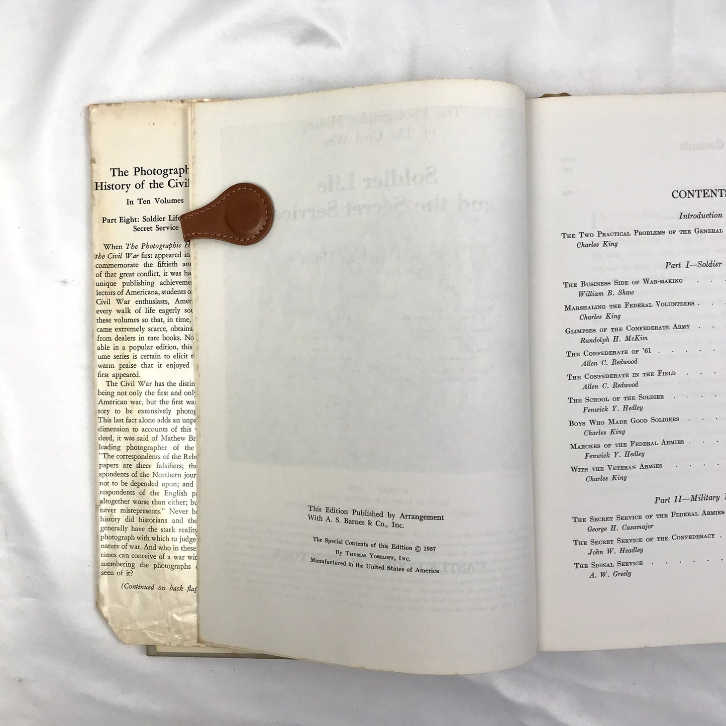 The Photographic History of The Civil War Vol 8 by Francis Trevelyan Miller 1957