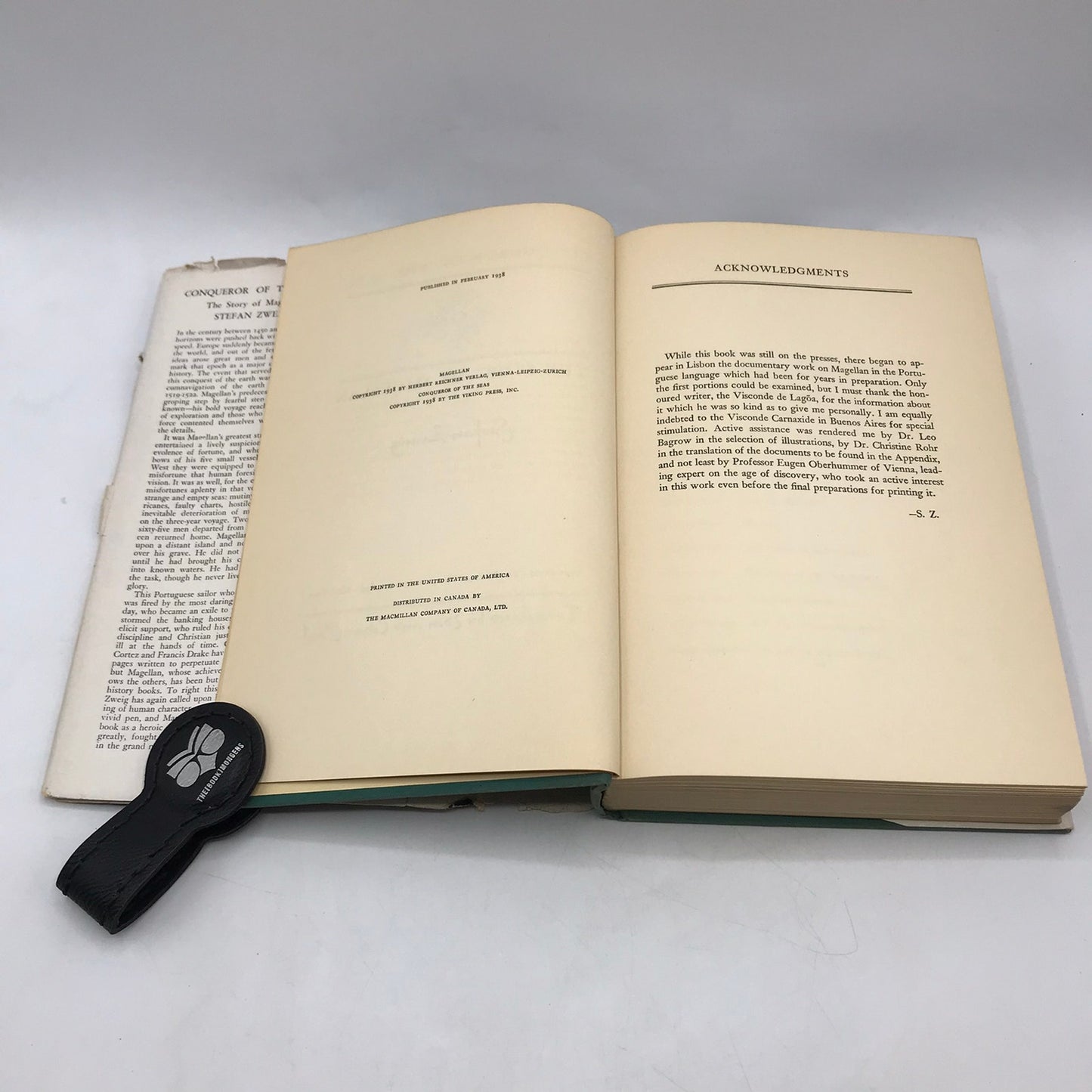 Conqueror of The Seas Story of Magellan Stefan Zweig Travel Adventure Biography