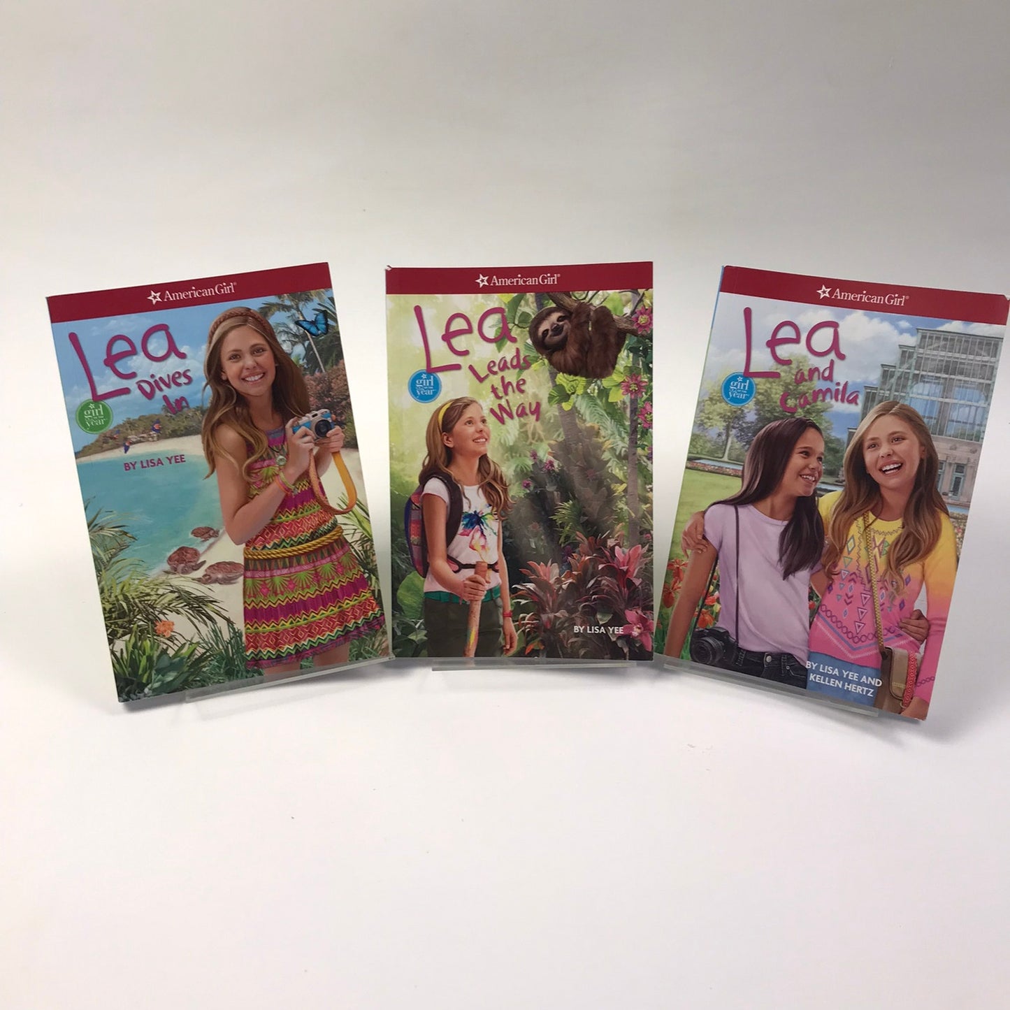 American Girl Lea Books 1-3 Lisa Yee Kellen Hertz Growing Up and Facts of Life