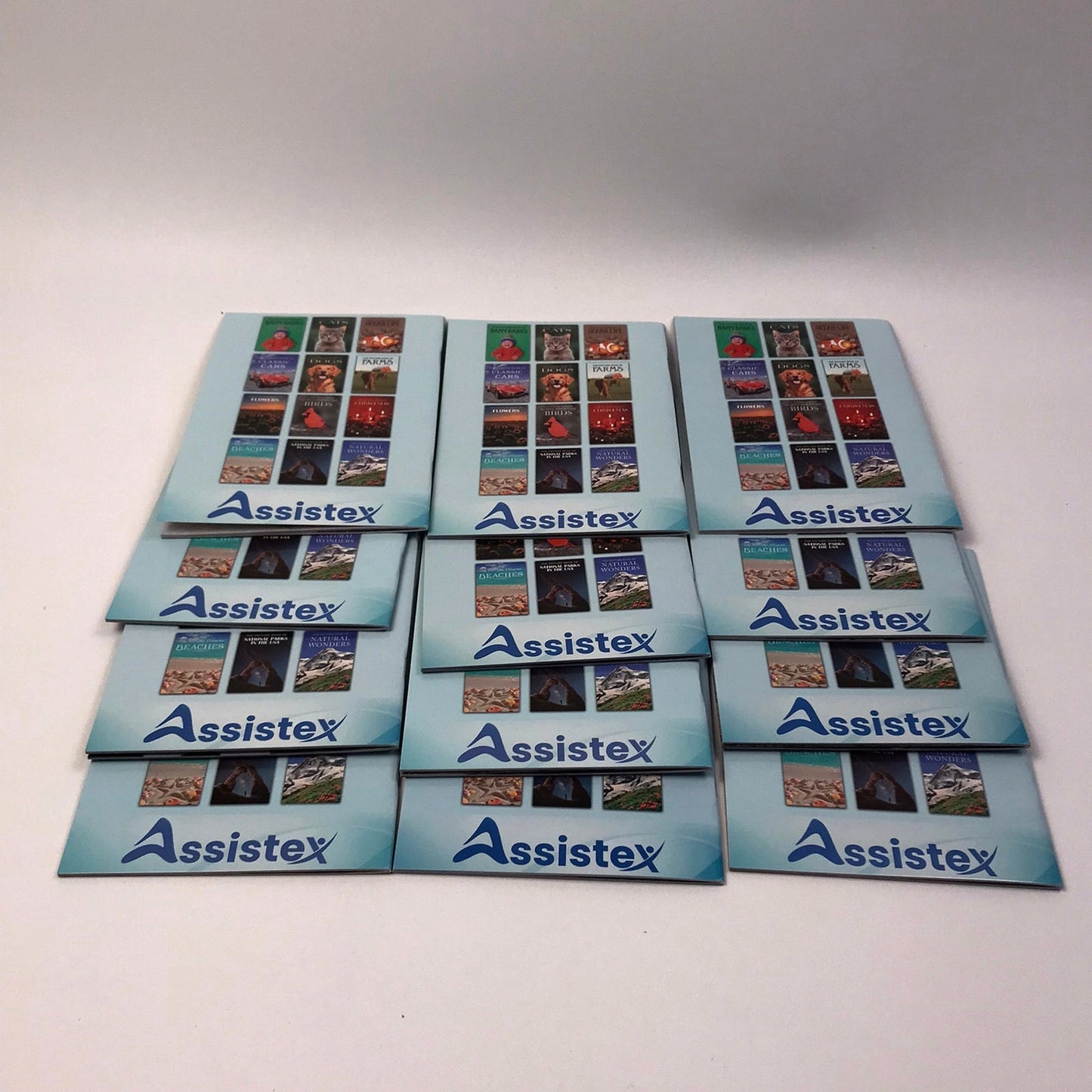 Assistex Picture Books For Adults Set of 12 Seniors Dementia Alzheimers Rehab