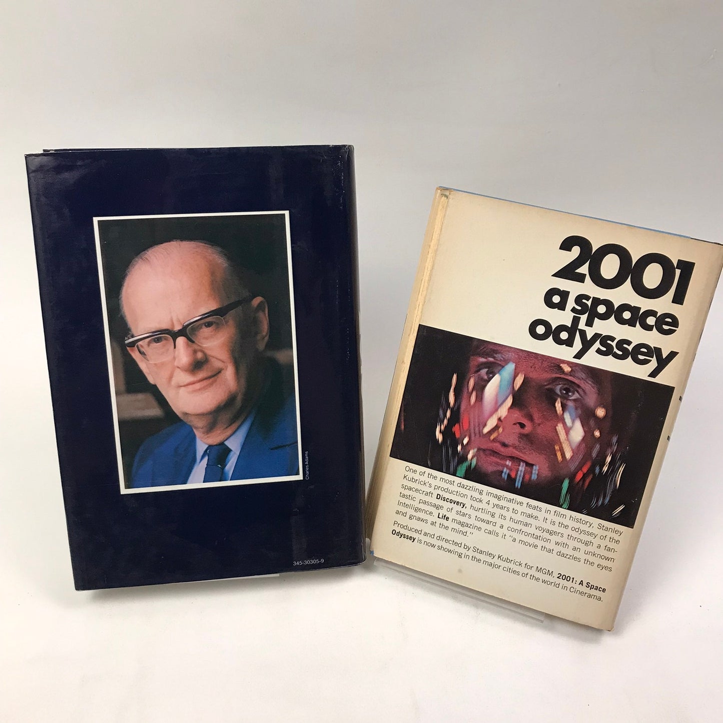 Arthur C Clarke Lot of 10 with 1968 Book Club Edition of 2001 Science Fiction