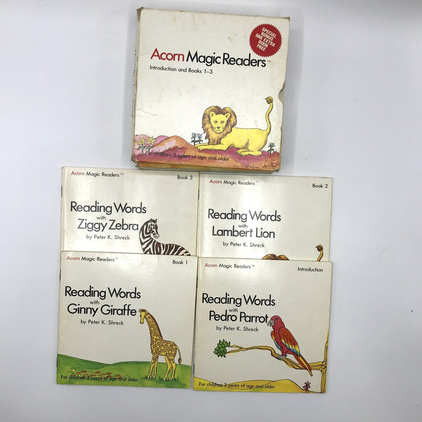 Acorn Magic Readers Lot of 13 Illustrated Learning Techniques by Collier 1979