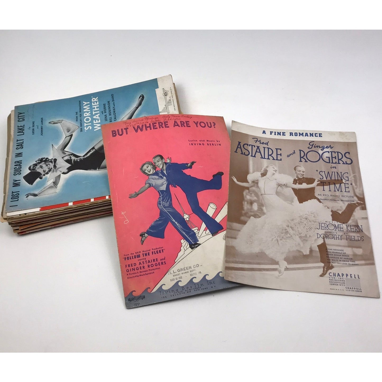 Vintage Sheet Music Lot of 88 Song Books Piano Hollywood Movies Jazz 1930s-1950s