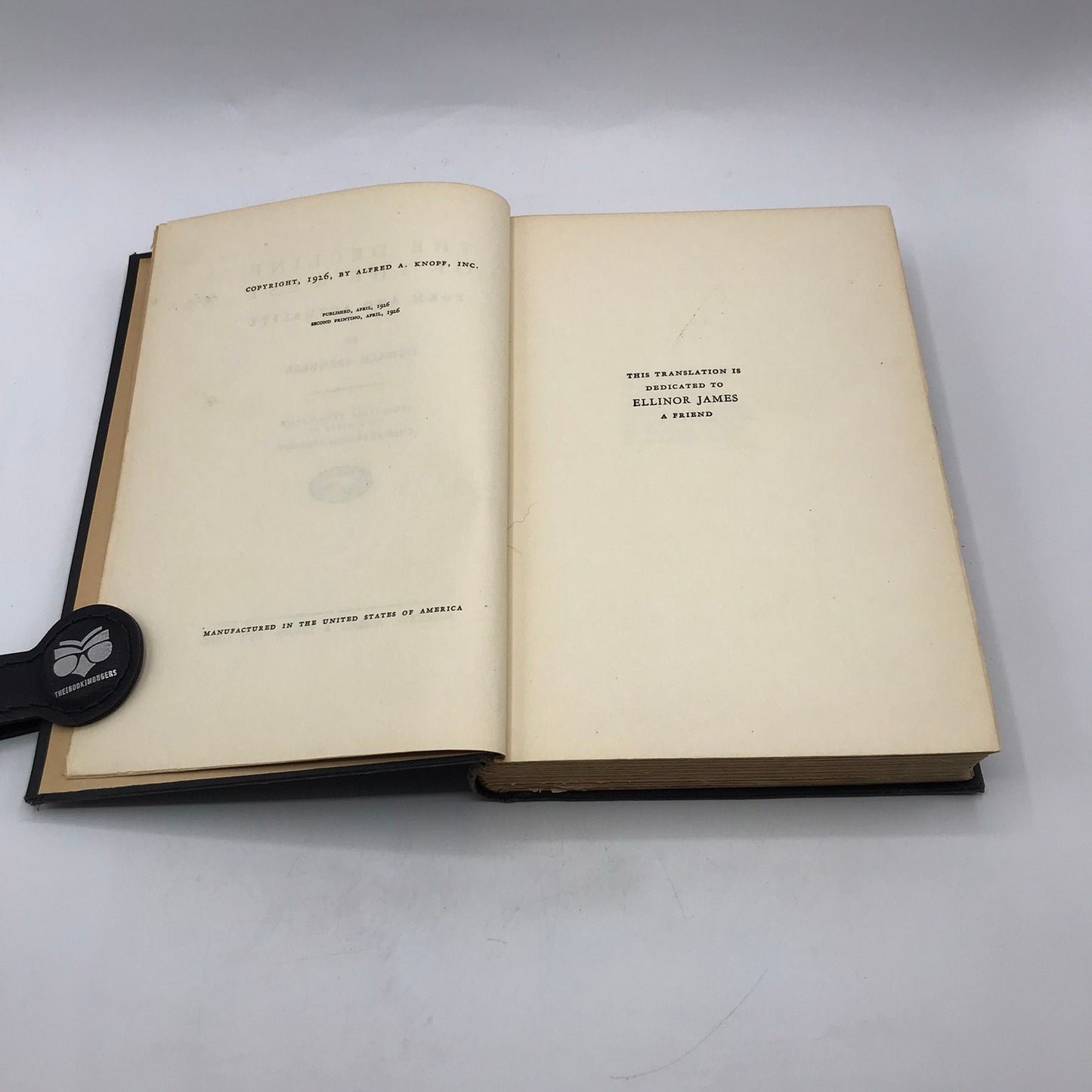 The Decline of the West Form and Actuality by Oswald Spengler 2nd Printing 1926
