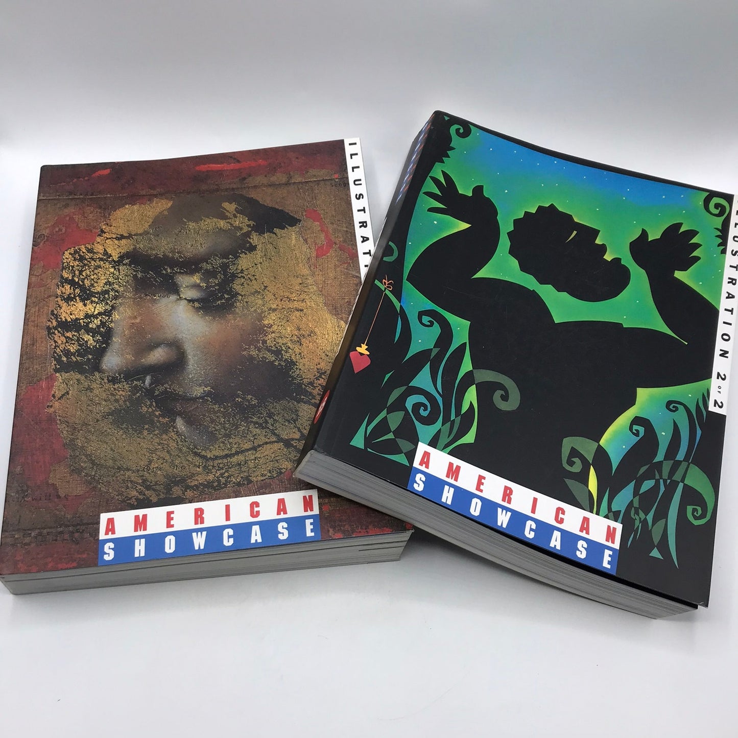 American Showcase Illustration 1 & 2 Volume 18 Paperbacks by Amshow & Archive