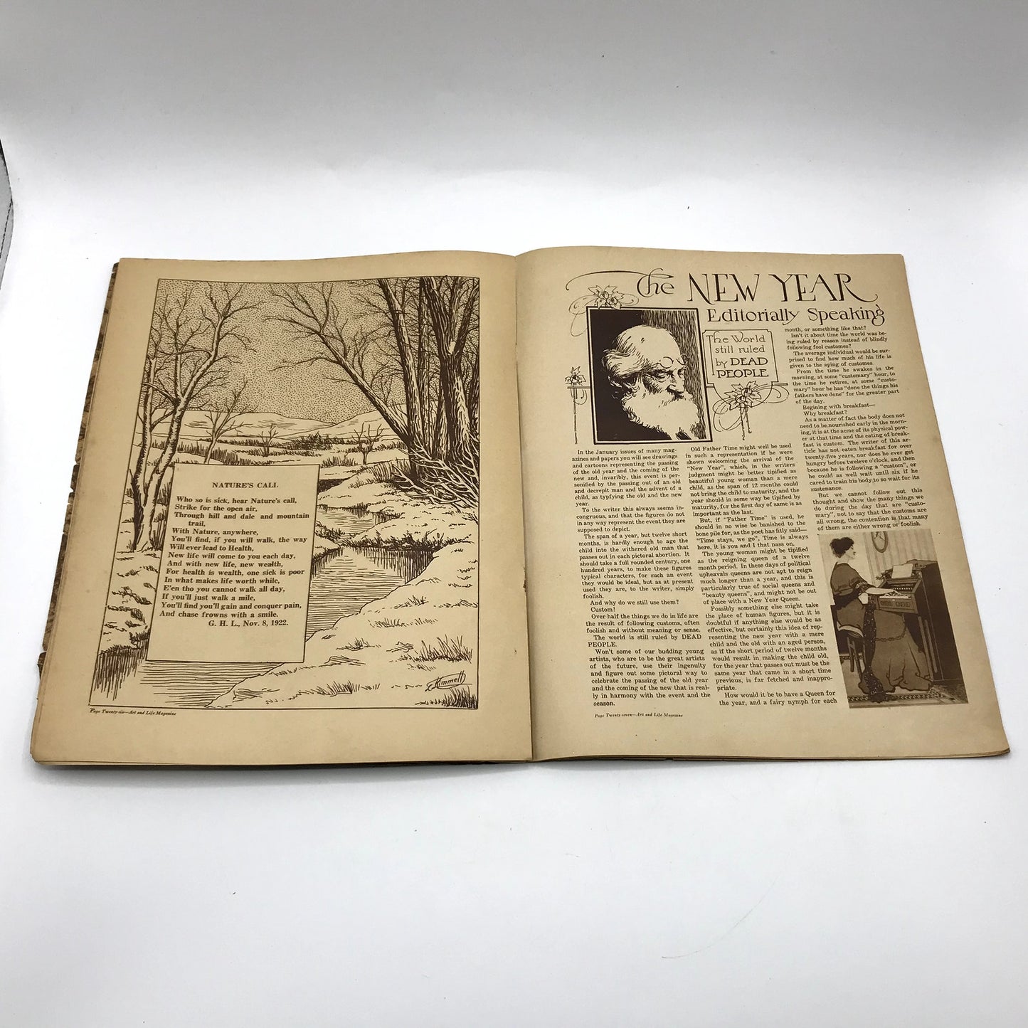 January 1926 Art & Life An Educational Magazine Guy Lockwood and Hazel Lockwood