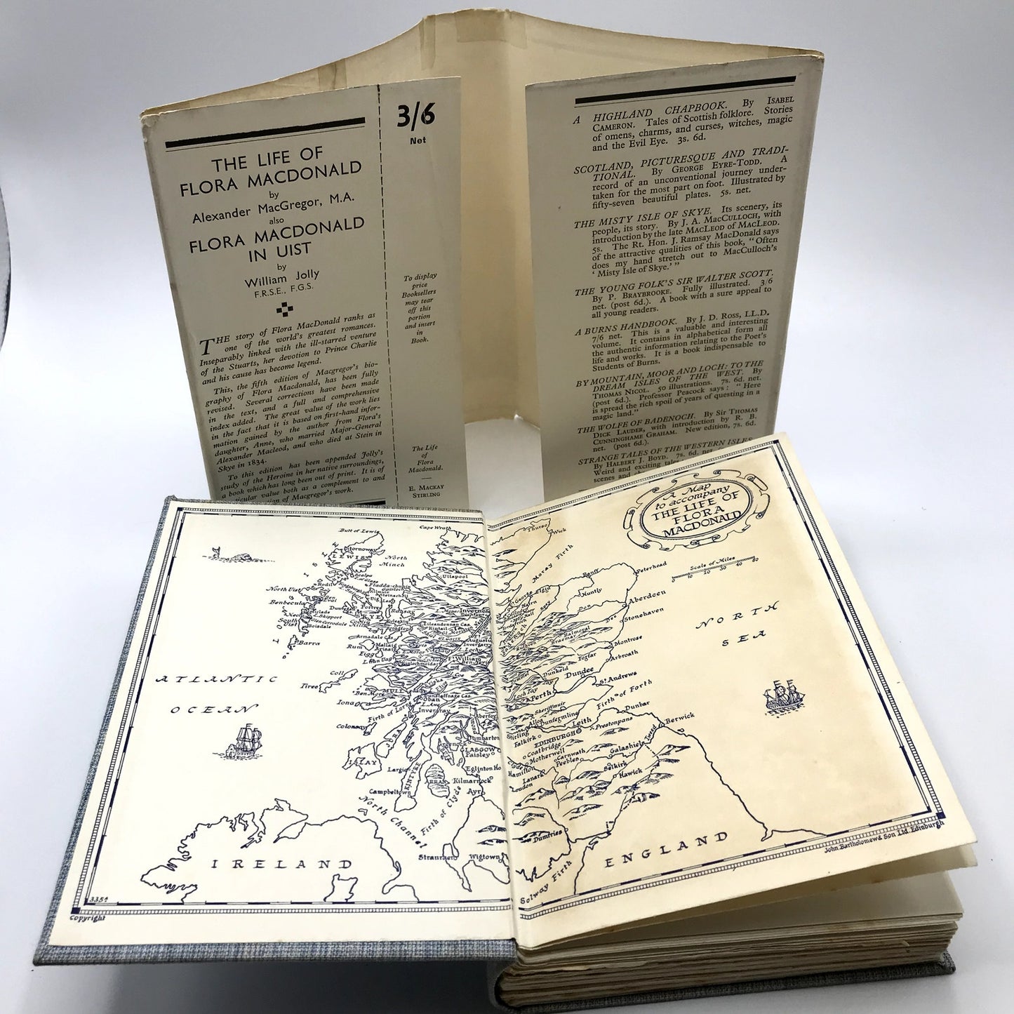 The Life of Flora MacDonald Illustrated Hardcover by MacGregor 5th Edition 1932