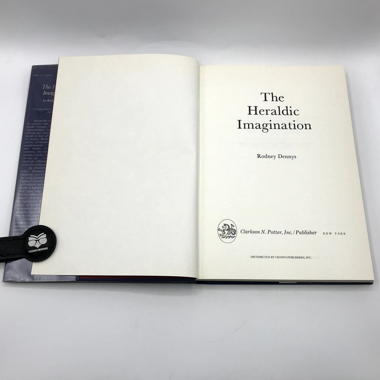 The Heraldic Imagination Rodney Dennys 1975 Hardcover History Book w/Dust Jacket