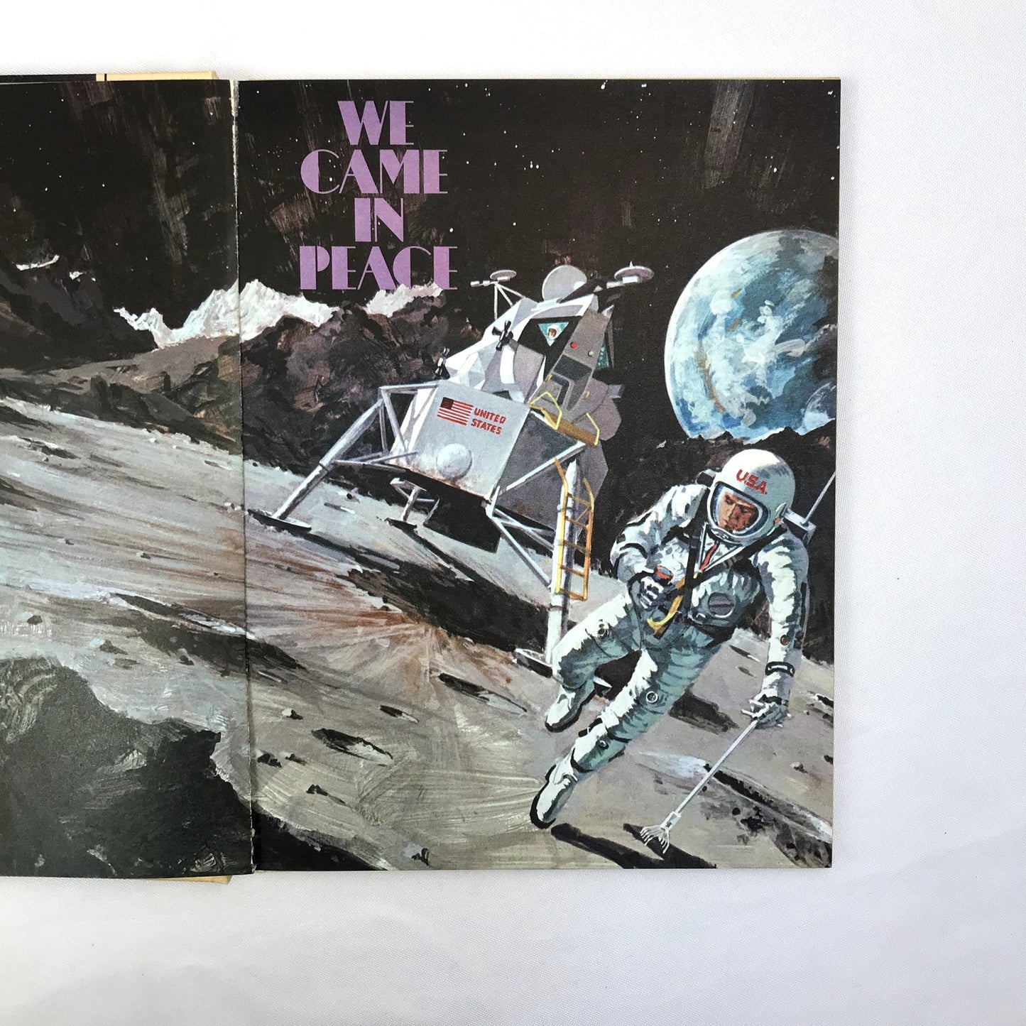 We Came In Peace Hardcover Illustrated Book with Photographs Leroi Smith 1969