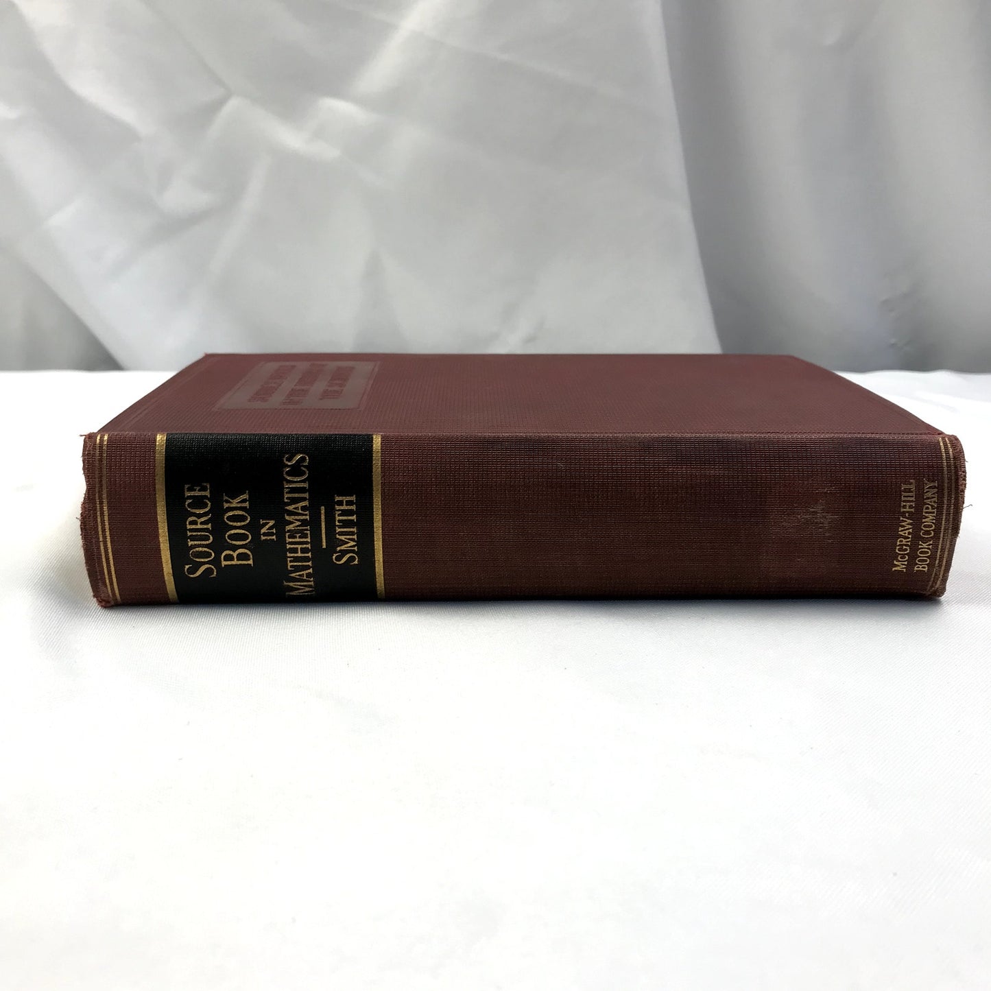 A Source Book in Mathematics Book by David Eugene Smith First Edition 1929