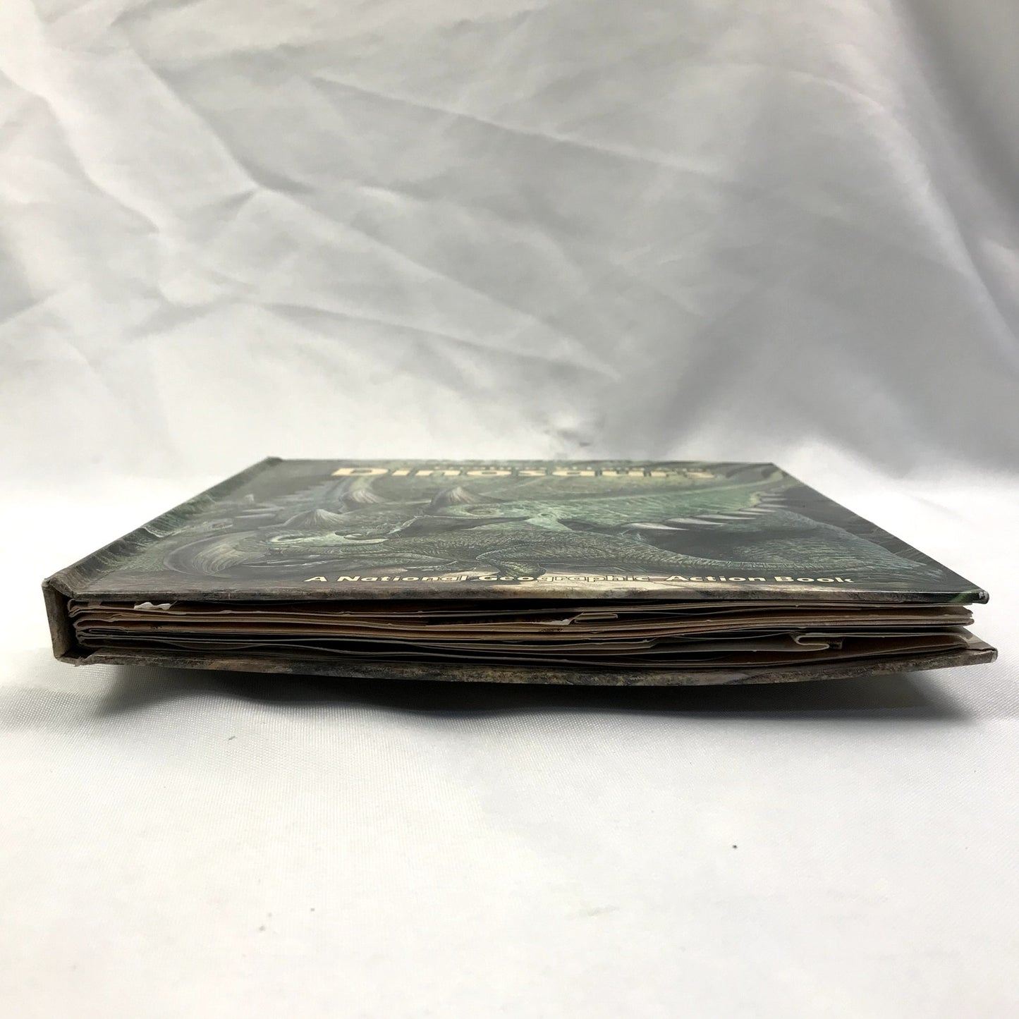 Creatures of Long Ago: Dinosaurs Pop-Up Book by National Geographic Society 1988