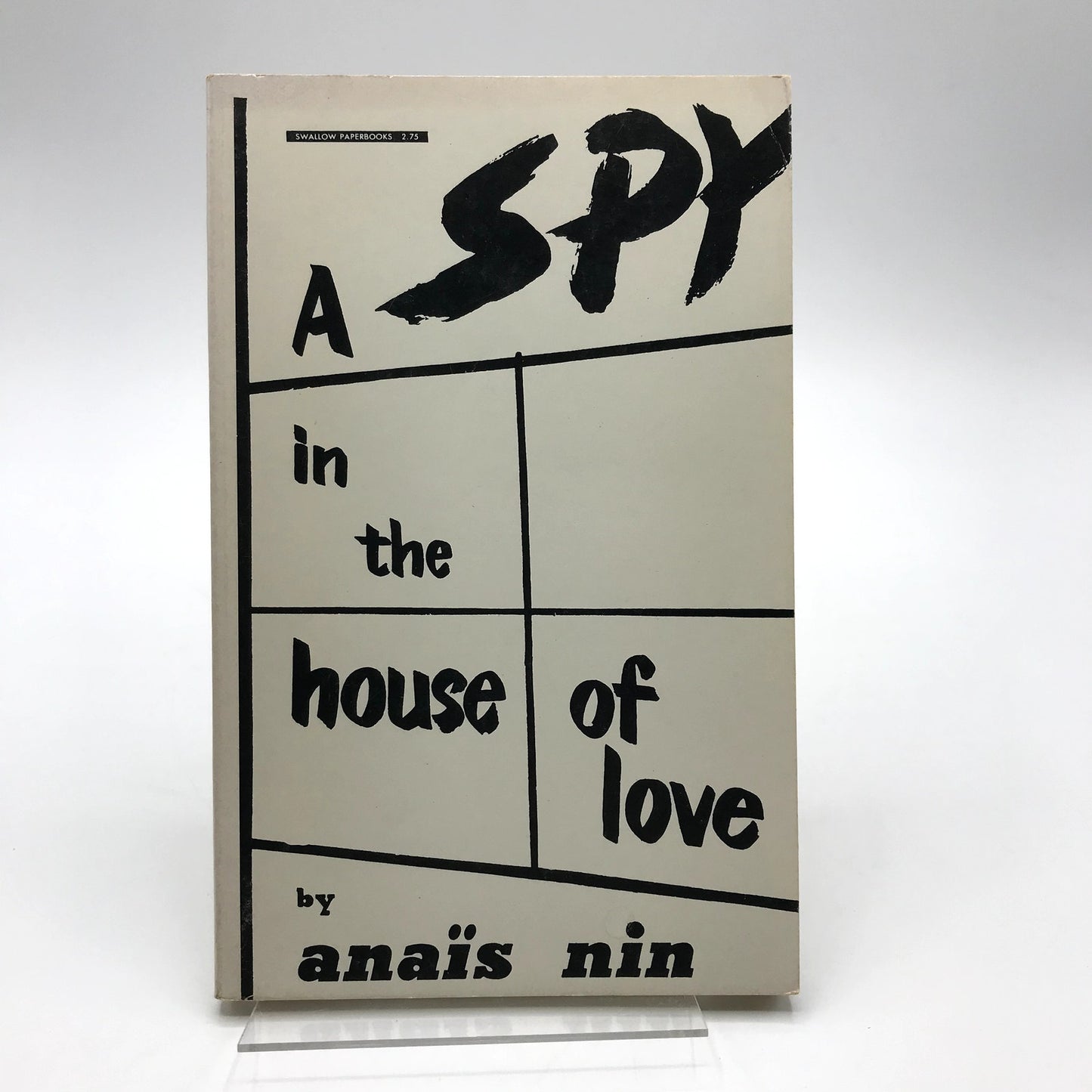 A Spy in the House of Love Paperback Literature Erotica Novel by Anaïs Nin 1959