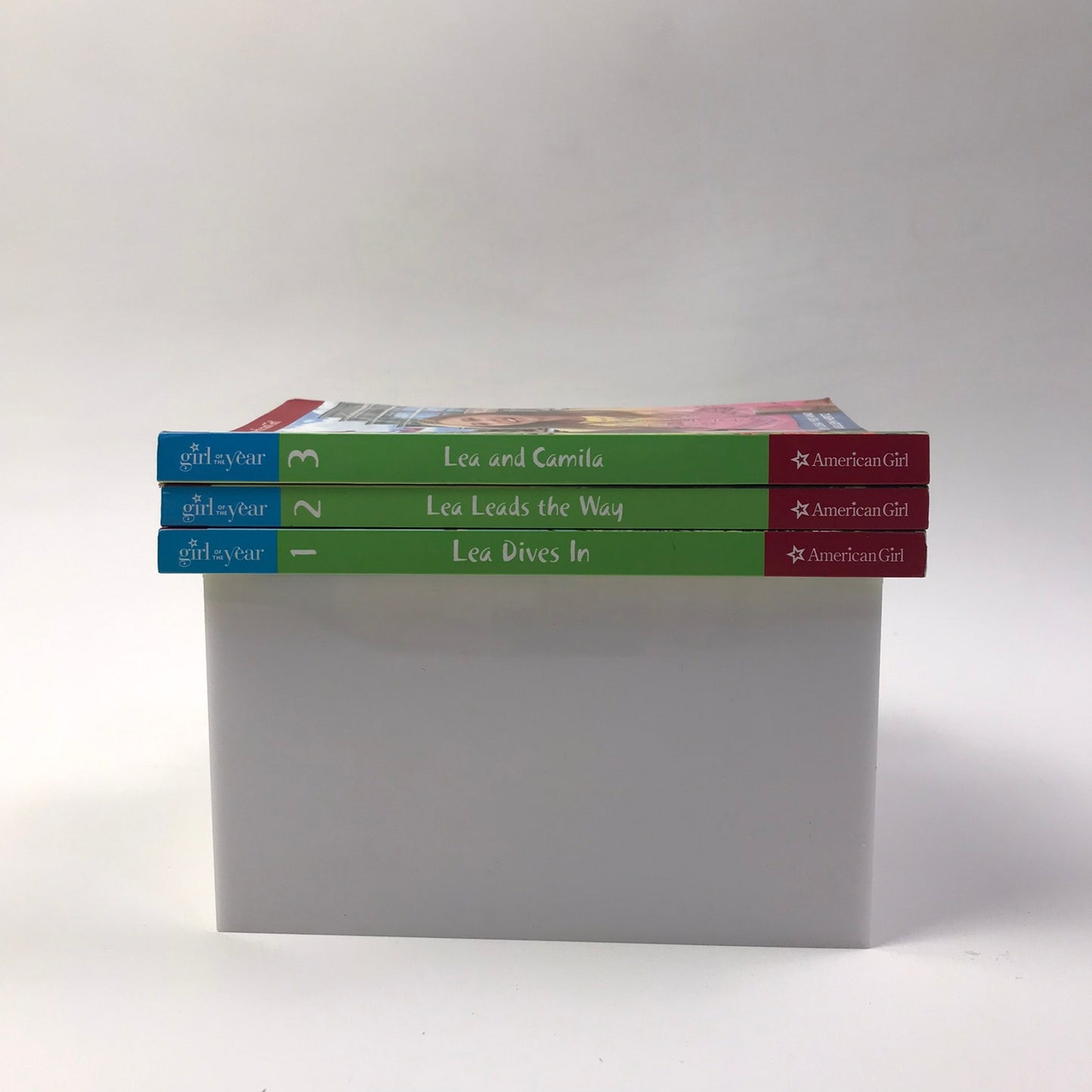 American Girl Lea Books 1-3 Lisa Yee Kellen Hertz Growing Up and Facts of Life