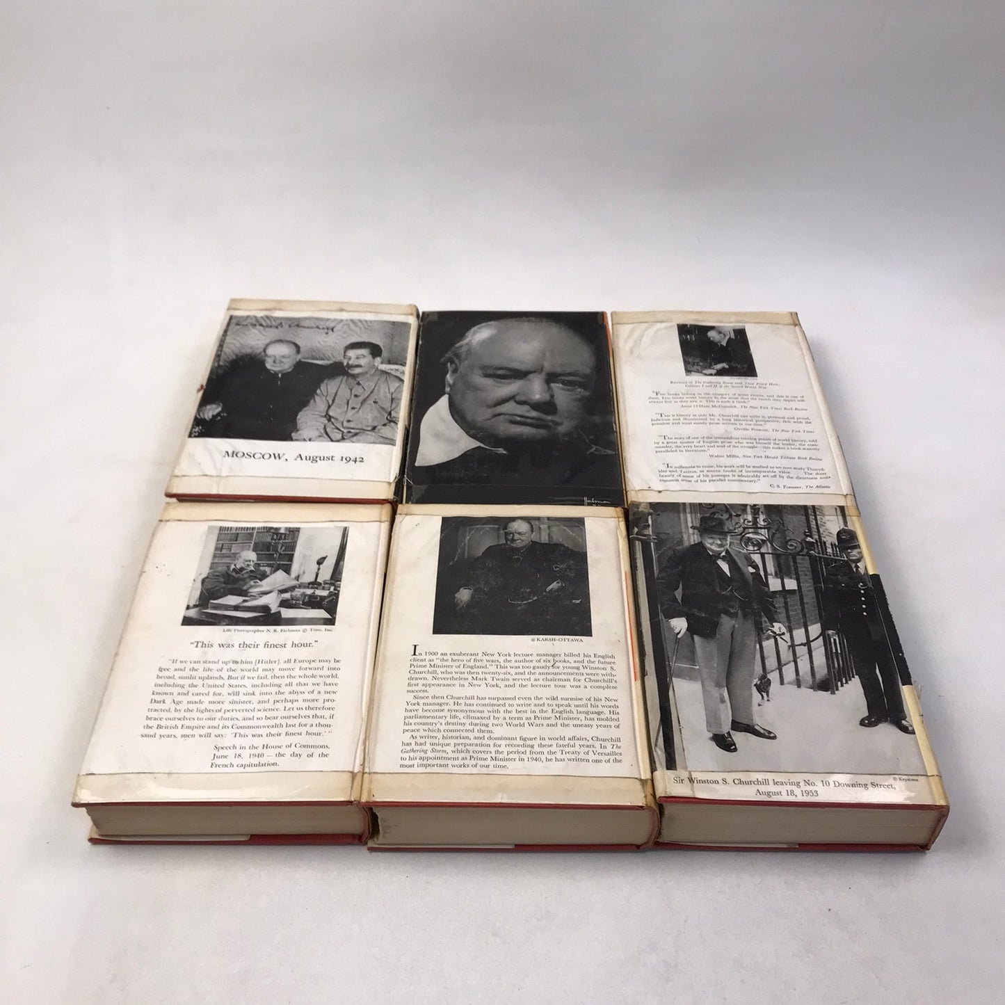 The Second World War Complete 6 Volume Set Winston Churchill Military History