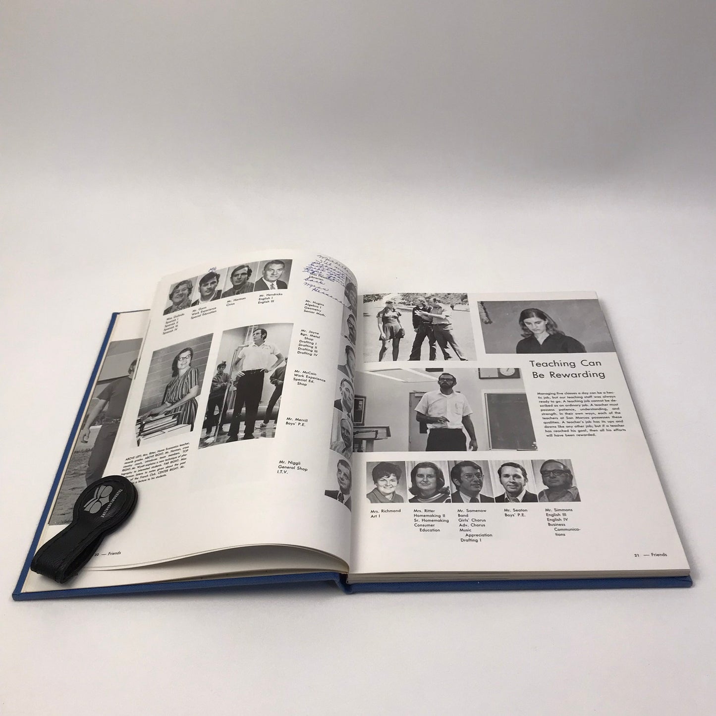 San Marcos High School The Talisman 1972 Yearbook Memorabilia California History