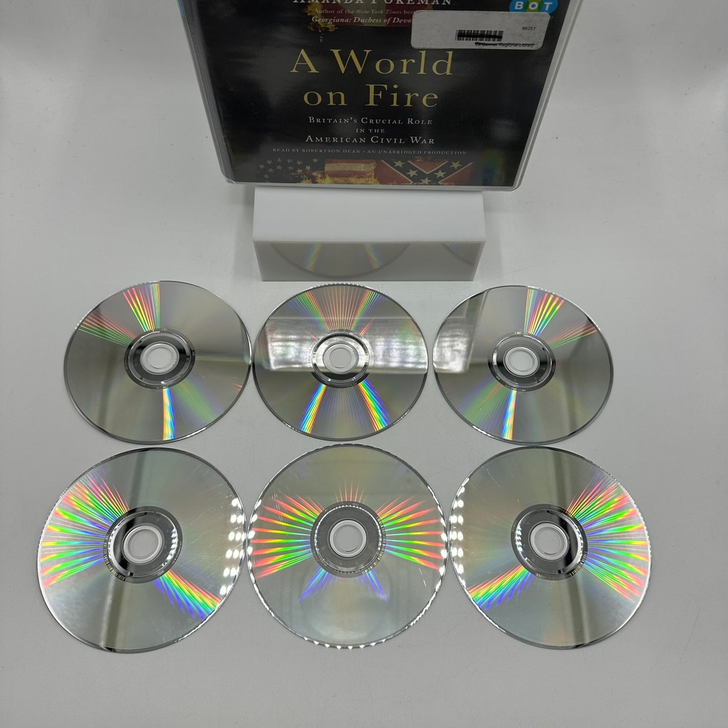 A World on Fire Britain's Crucial Role in the American Civil War Audio 26 CD Set