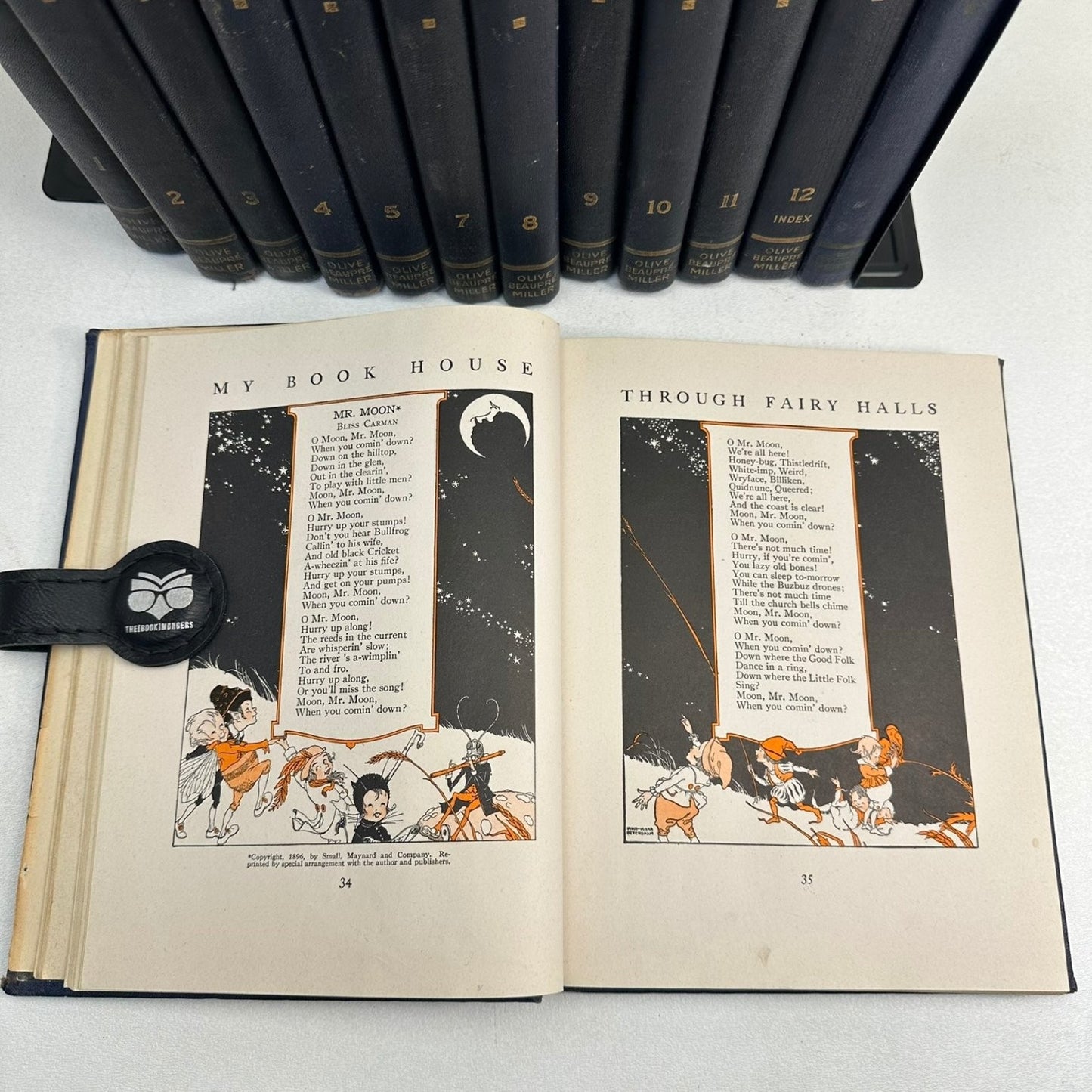 My Book House Olive Beaupre Miller 1947 31st Printing 13 Vol Set Children's