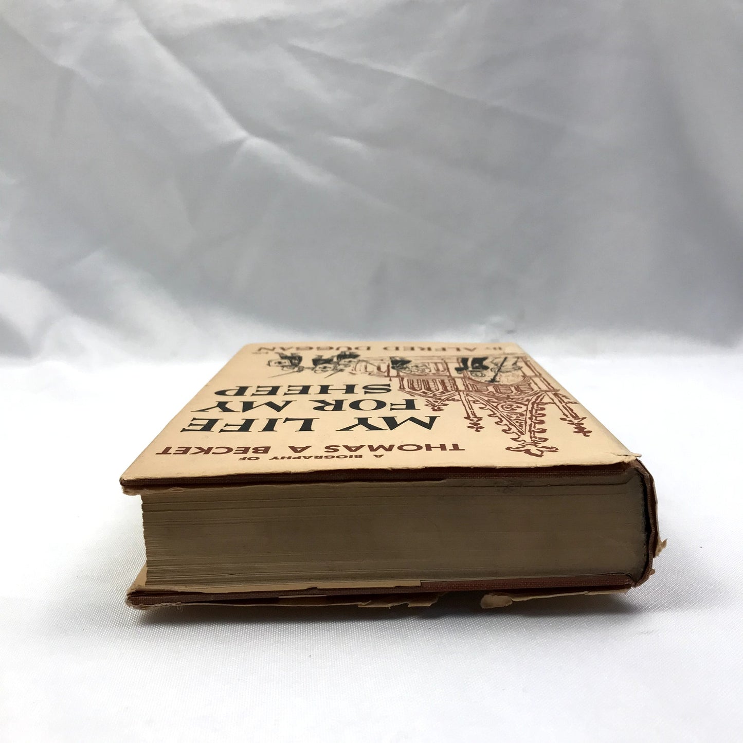 Thomas Becket My Life For My Sheep Hardcover Biography Book Alfred Duggan 1955