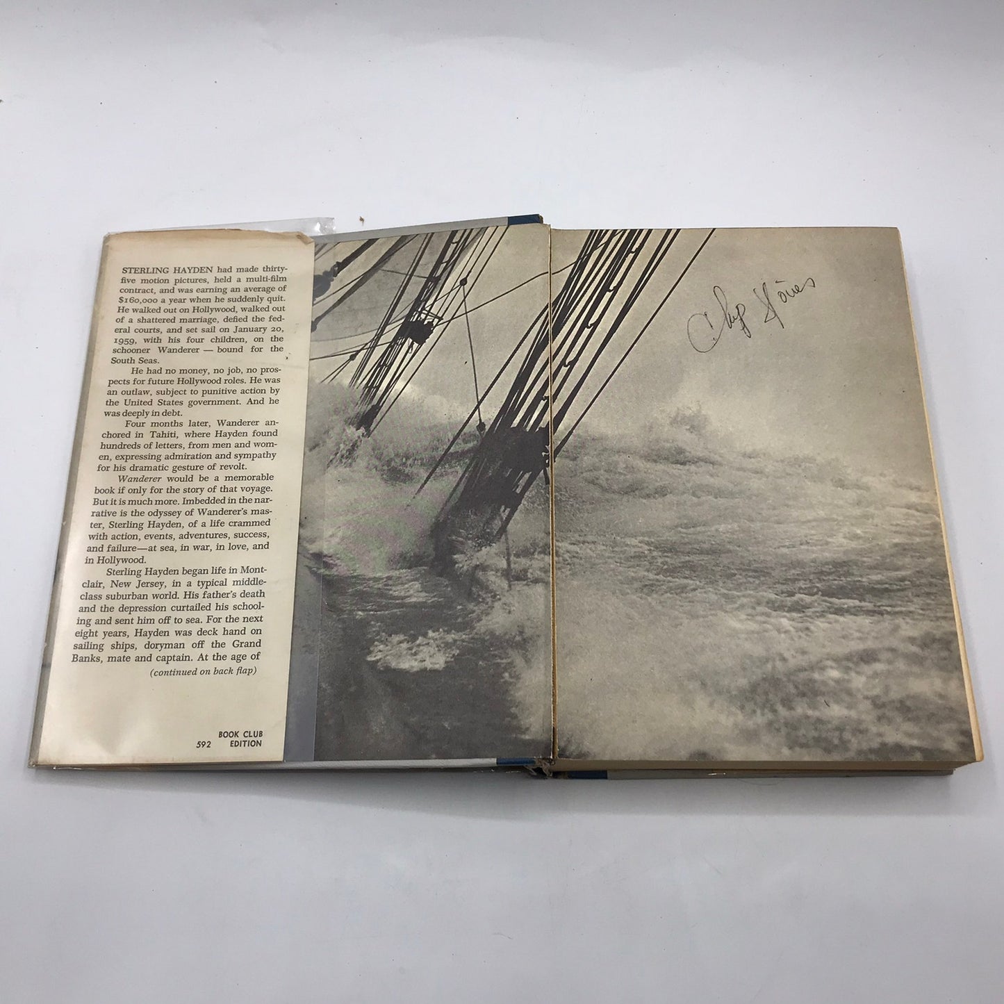 Wanderer: An Autobiography by Sterling Hayden 1963 Illustrated HC w/ Dust Jacket