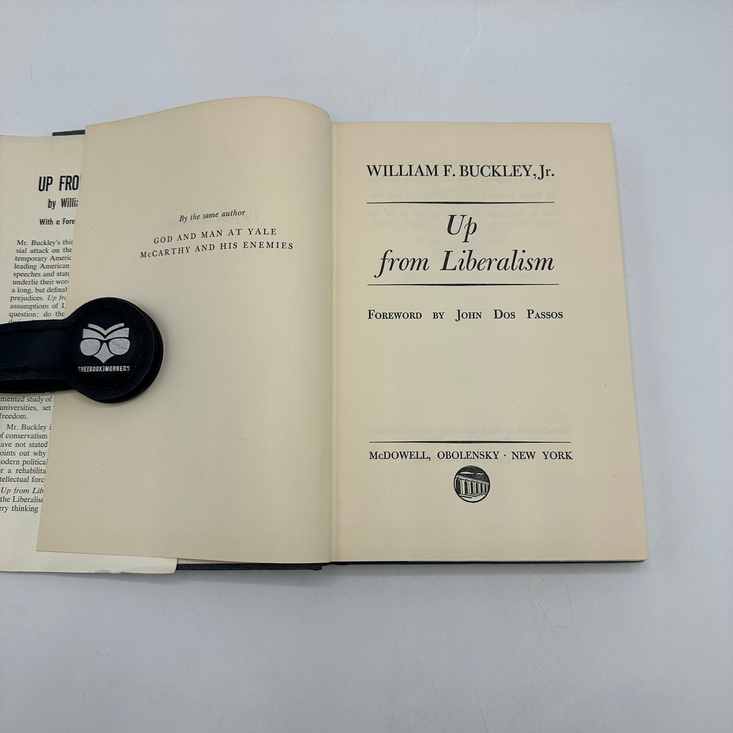 Up from Liberalism William F Buckley Politics History Political Ideologies 1959