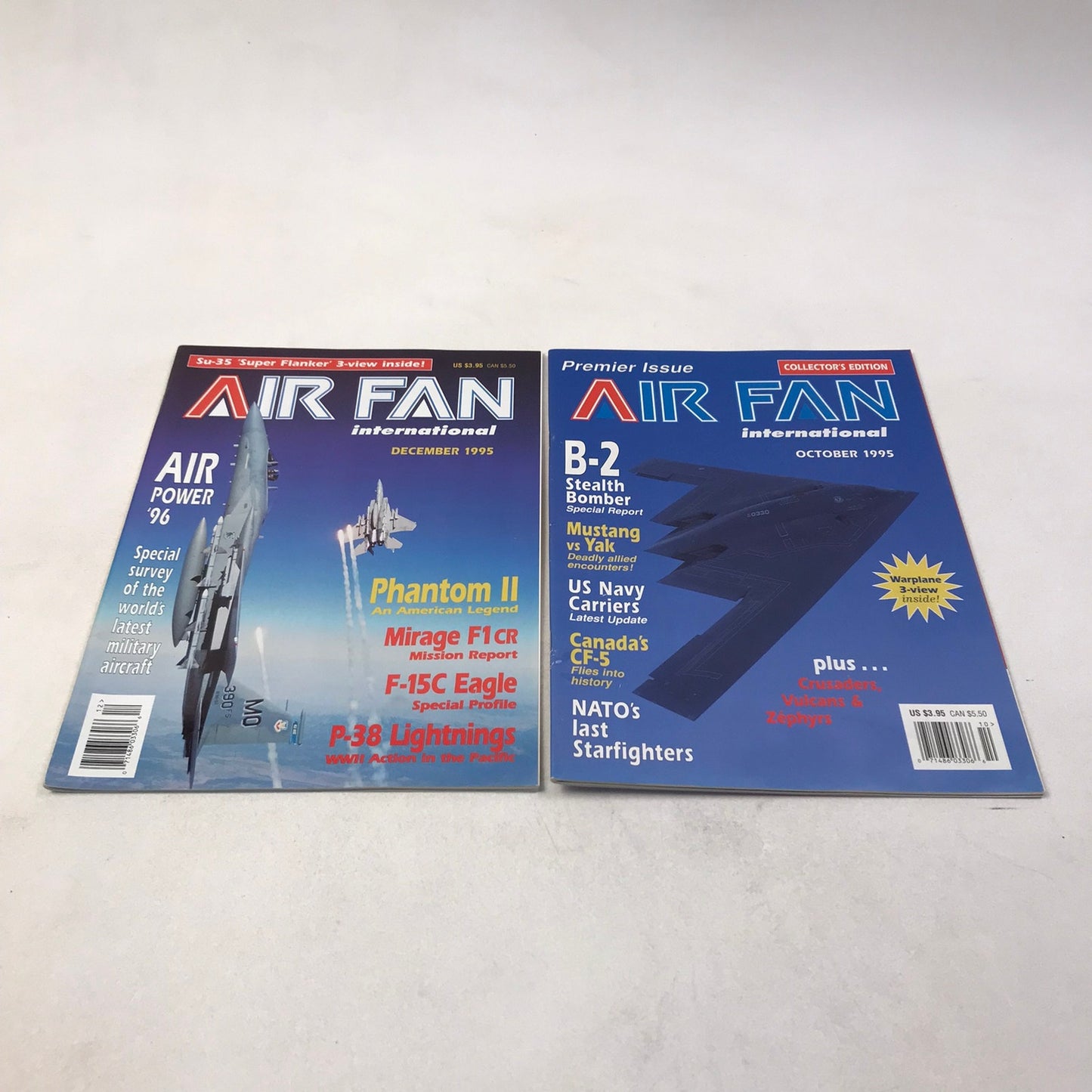 Air Fan Magazine Lot of 122 French Military Aviation Aeronautic History 1979-96