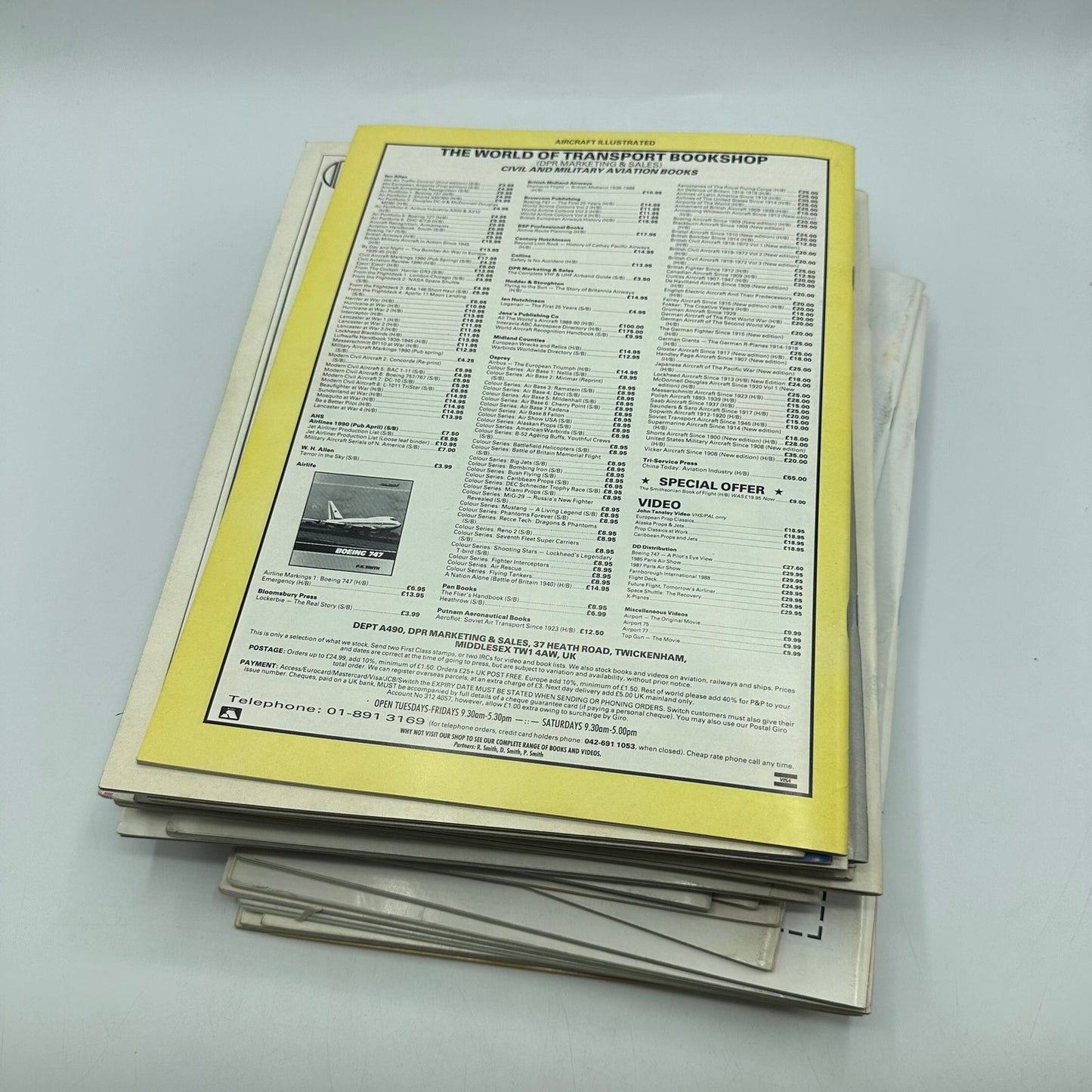 Aircraft Illustrated Magazines Lot of 27 Military Aviation History Technology