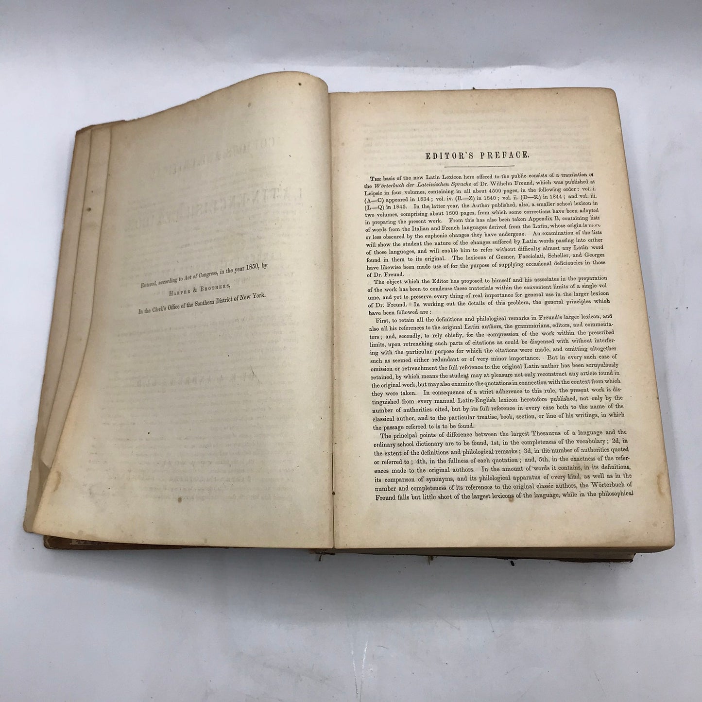 A Copious and Critical Latin English Lexicon E A Andrews Language Lexicography