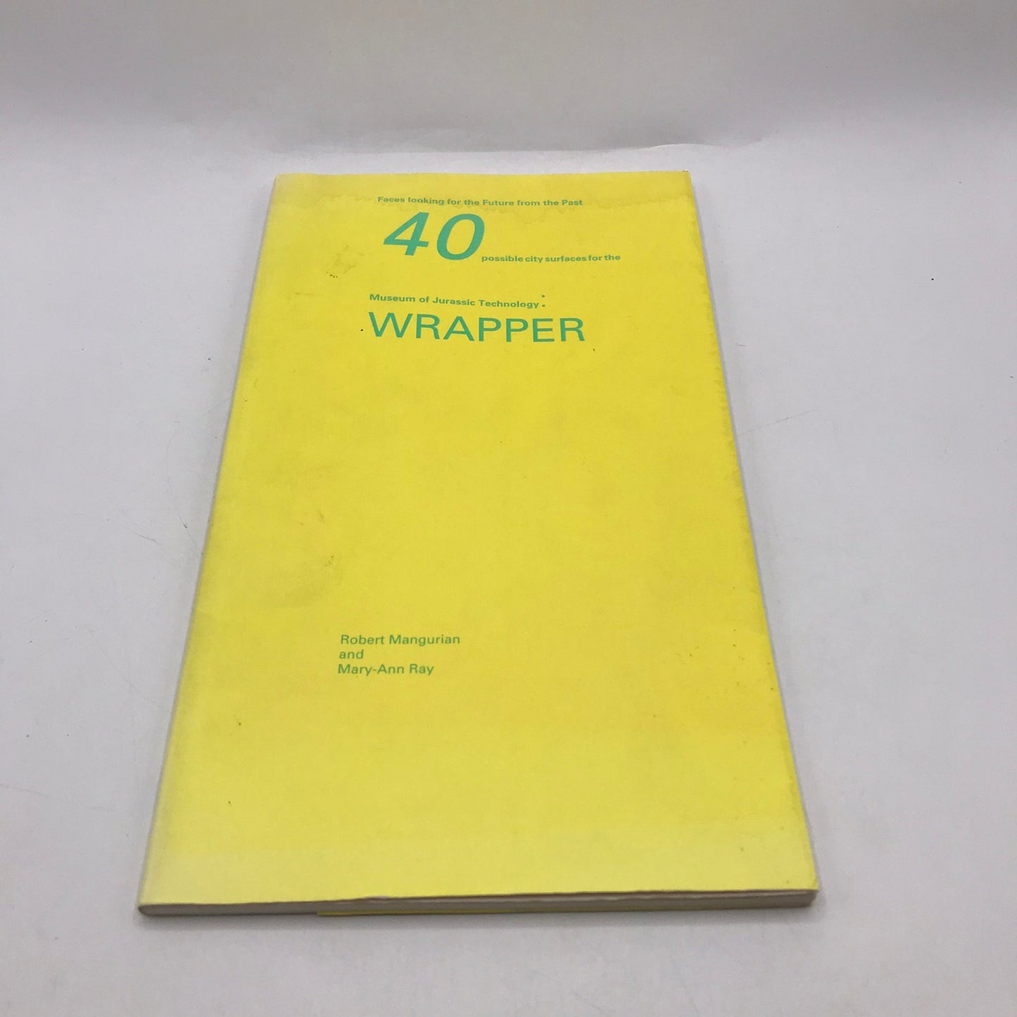 Wrapper 40 Possible City Surfaces for Museum of Jurassic Technology Urban Design