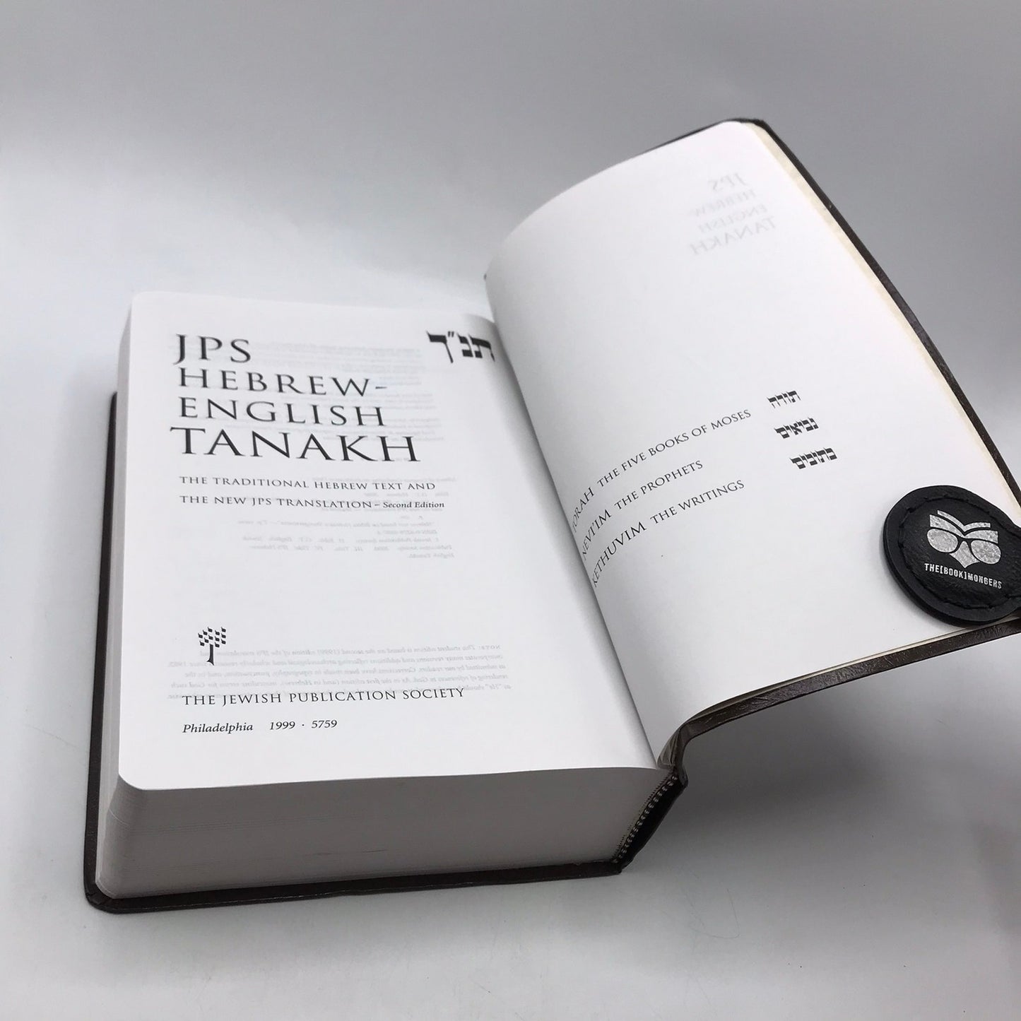 JPS Hebrew English Tanakh Traditional Masoretic Text Translation Leatherette