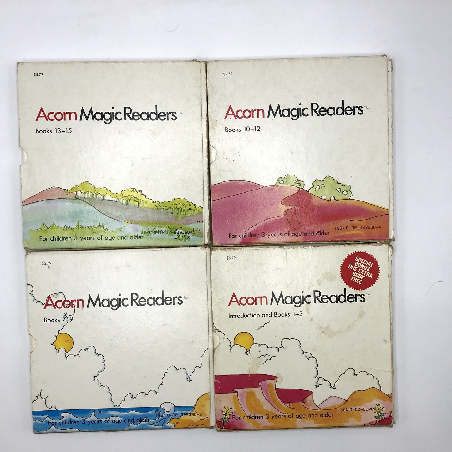 Acorn Magic Readers Lot of 13 Illustrated Learning Techniques by Collier 1979