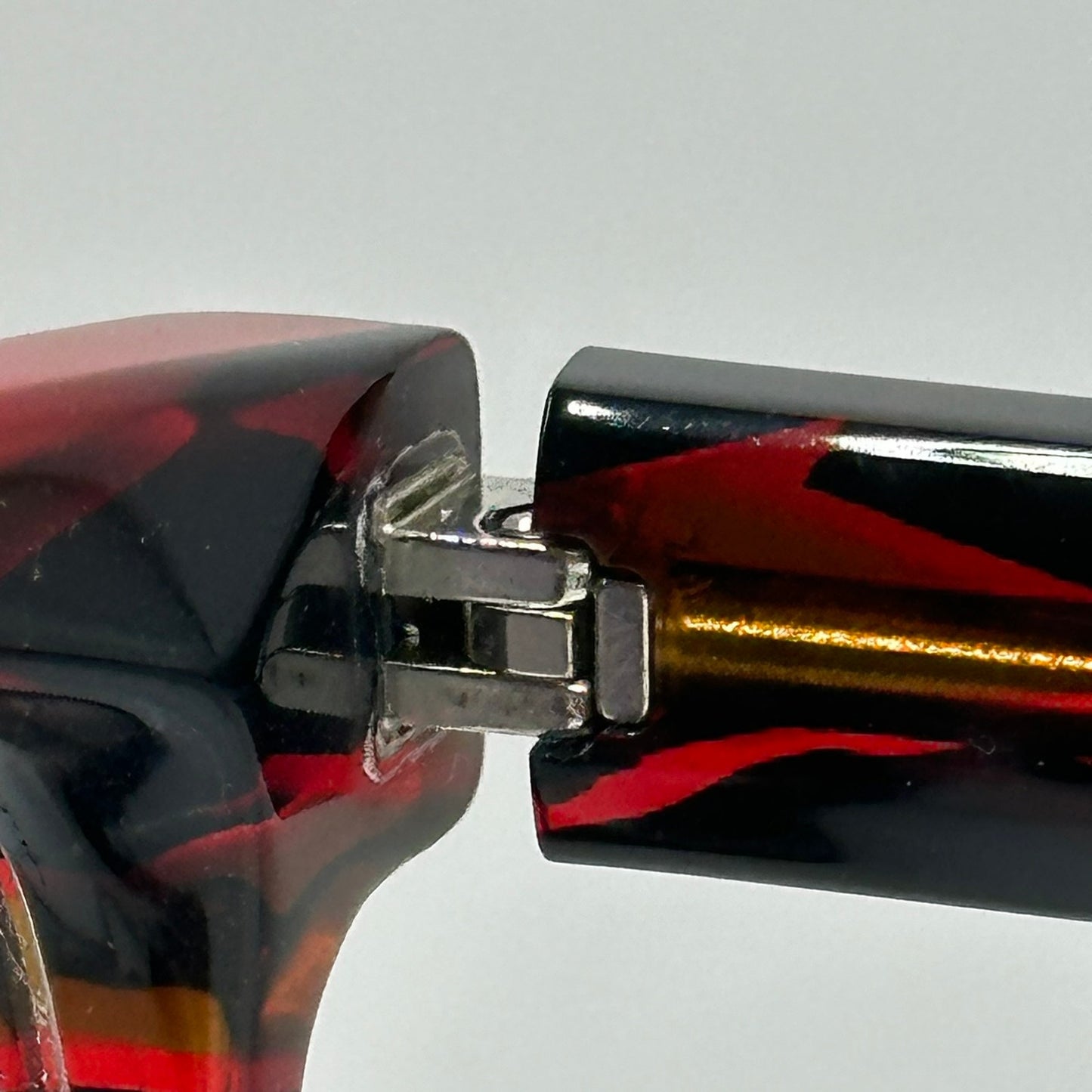 Alain Mikli Hadrien A03120 006 Red Rhombus Men Rectangular Frames 55-17-145