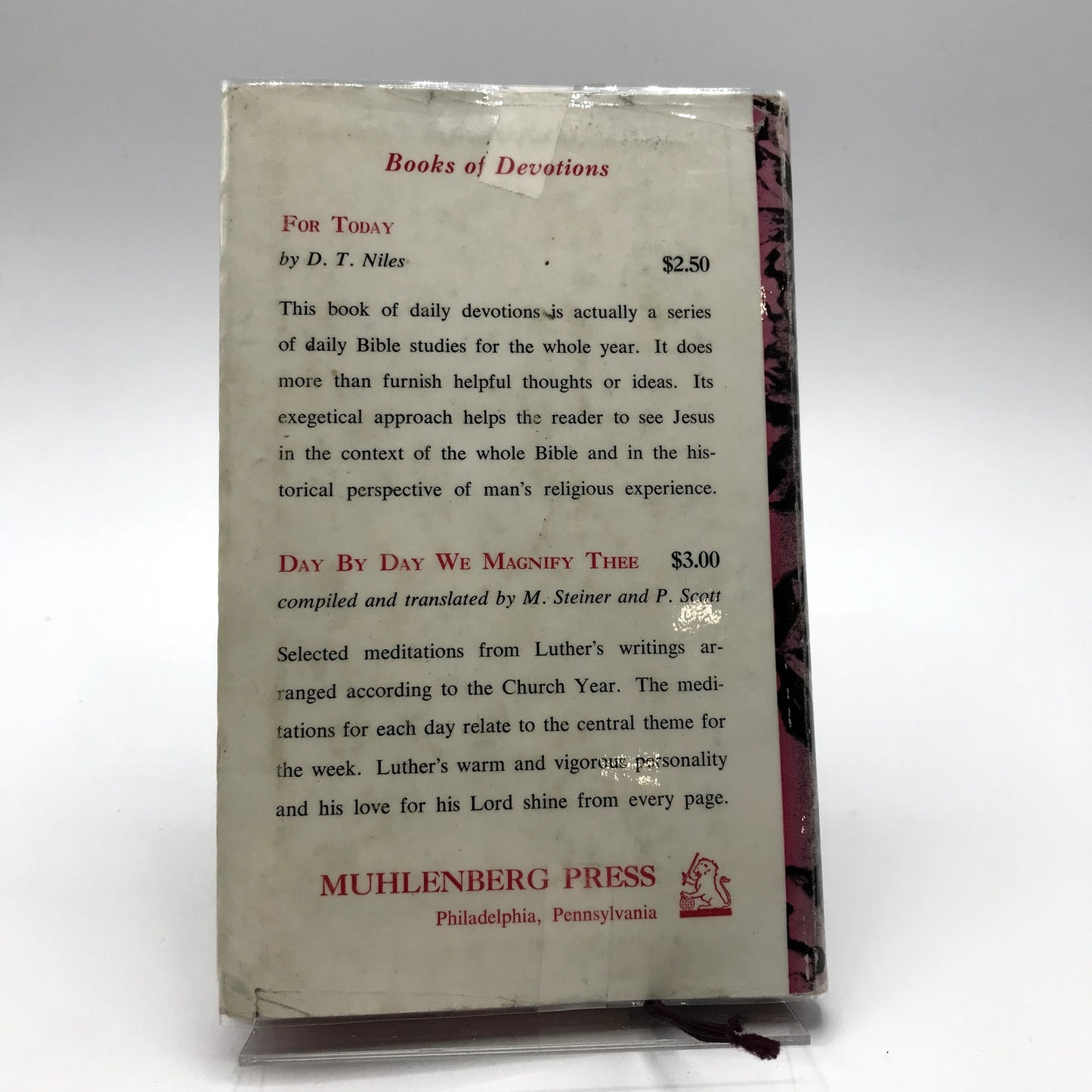 Prayers of the Reformers Clyde Manschreck First Edition Hardcover Book 1958