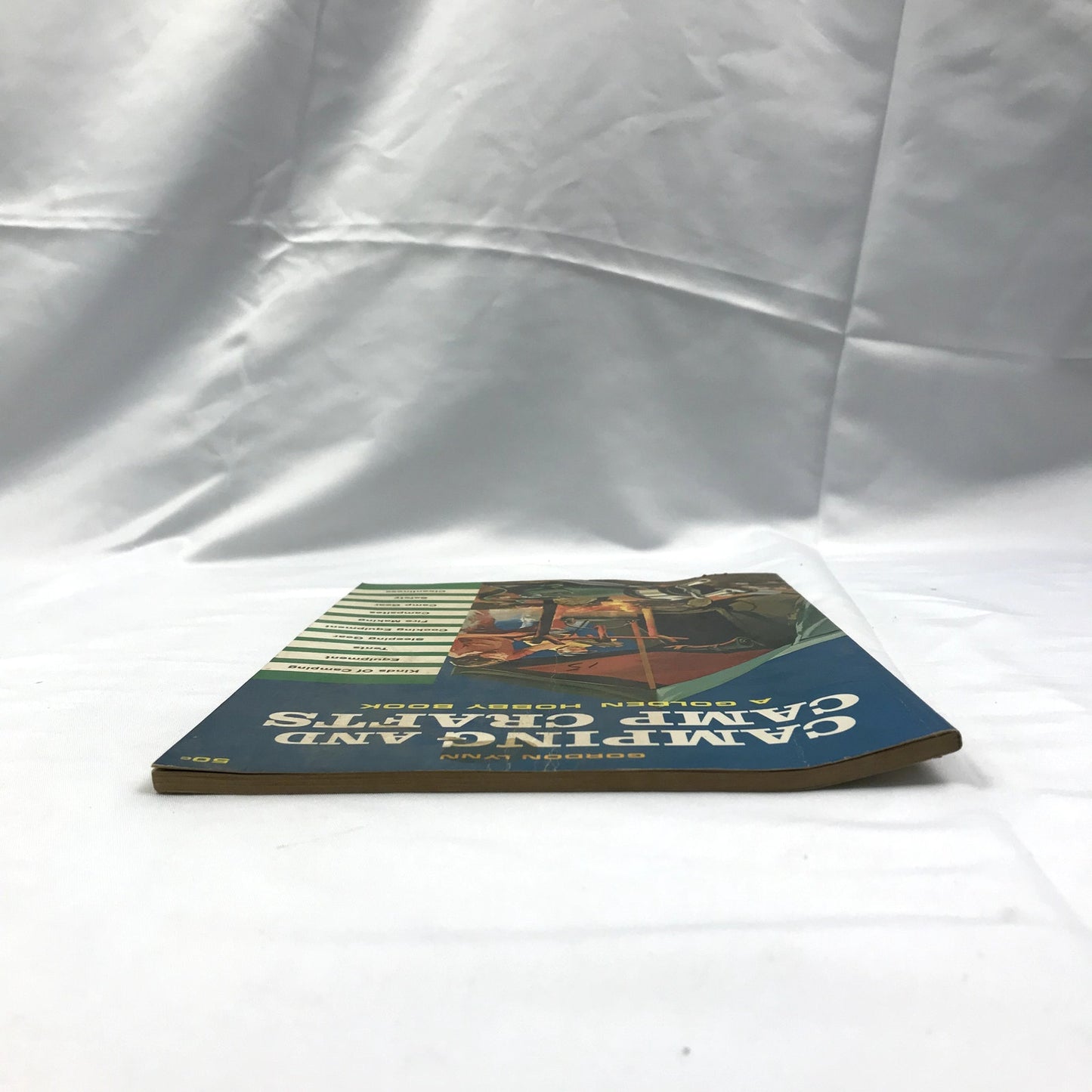 Camping & Camp Crafts A Golden Hobby Book Illustrated Paperback Gordon Lynn 1964