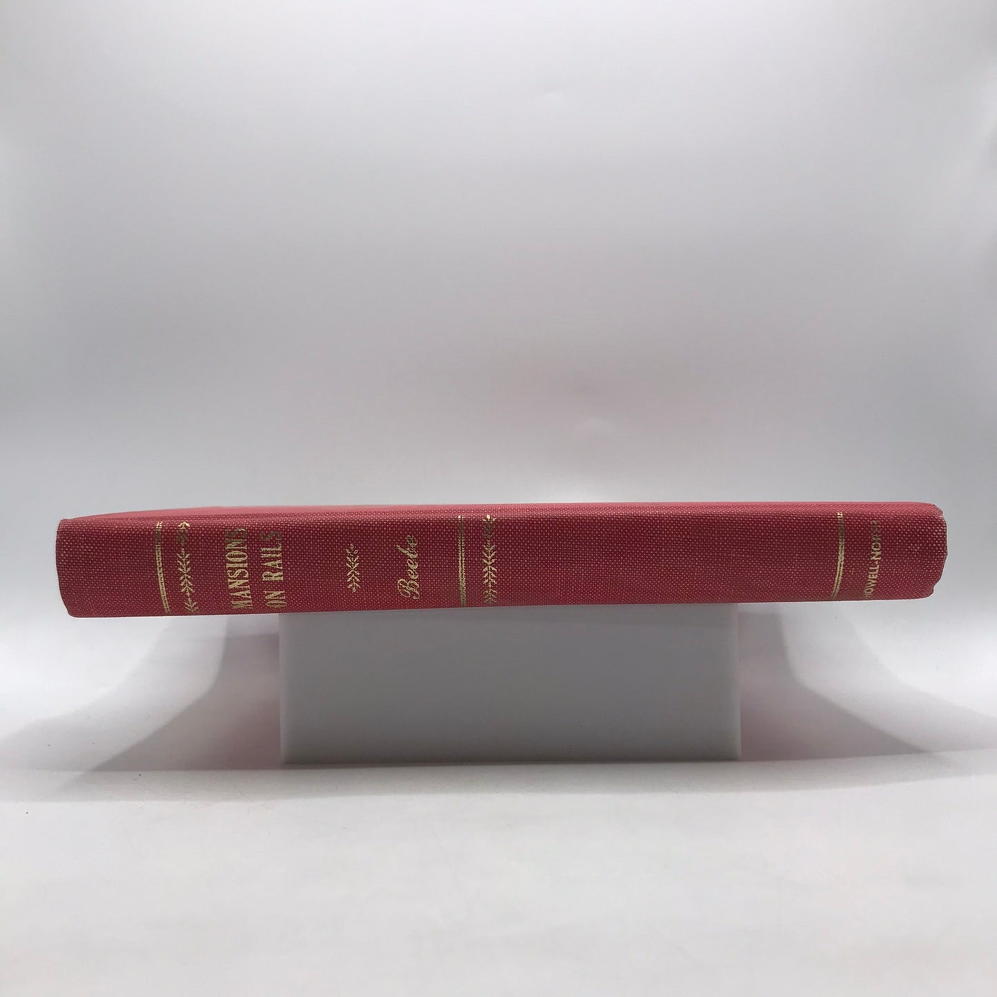 Mansions on Rails the Folklore of the Private Railway Car Lucius Beebe SIGNED