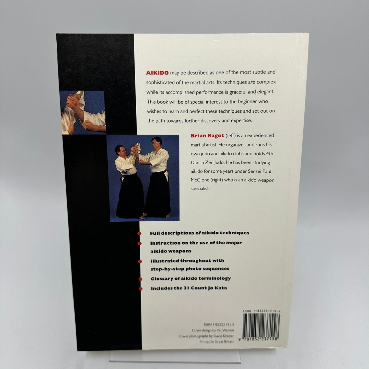 Aikido Brian N. Bagot 1993 Martial Arts Training Techniques Crowood Press