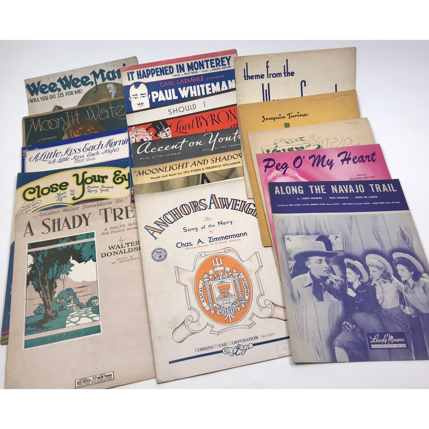 Vintage Sheet Music Lot of 88 Song Books Piano Hollywood Movies Jazz 1930s-1950s