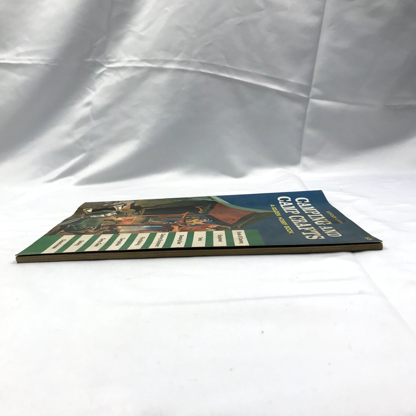 Camping & Camp Crafts A Golden Hobby Book Illustrated Paperback Gordon Lynn 1964
