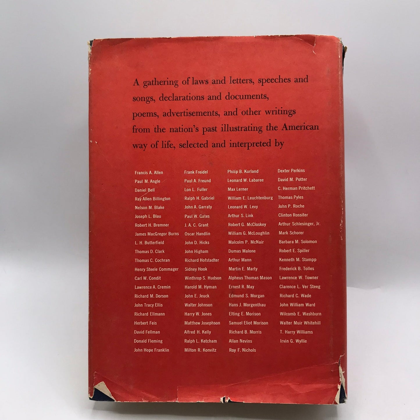 An American Primer Daniel J Boorstin American History Anthology Politics Society