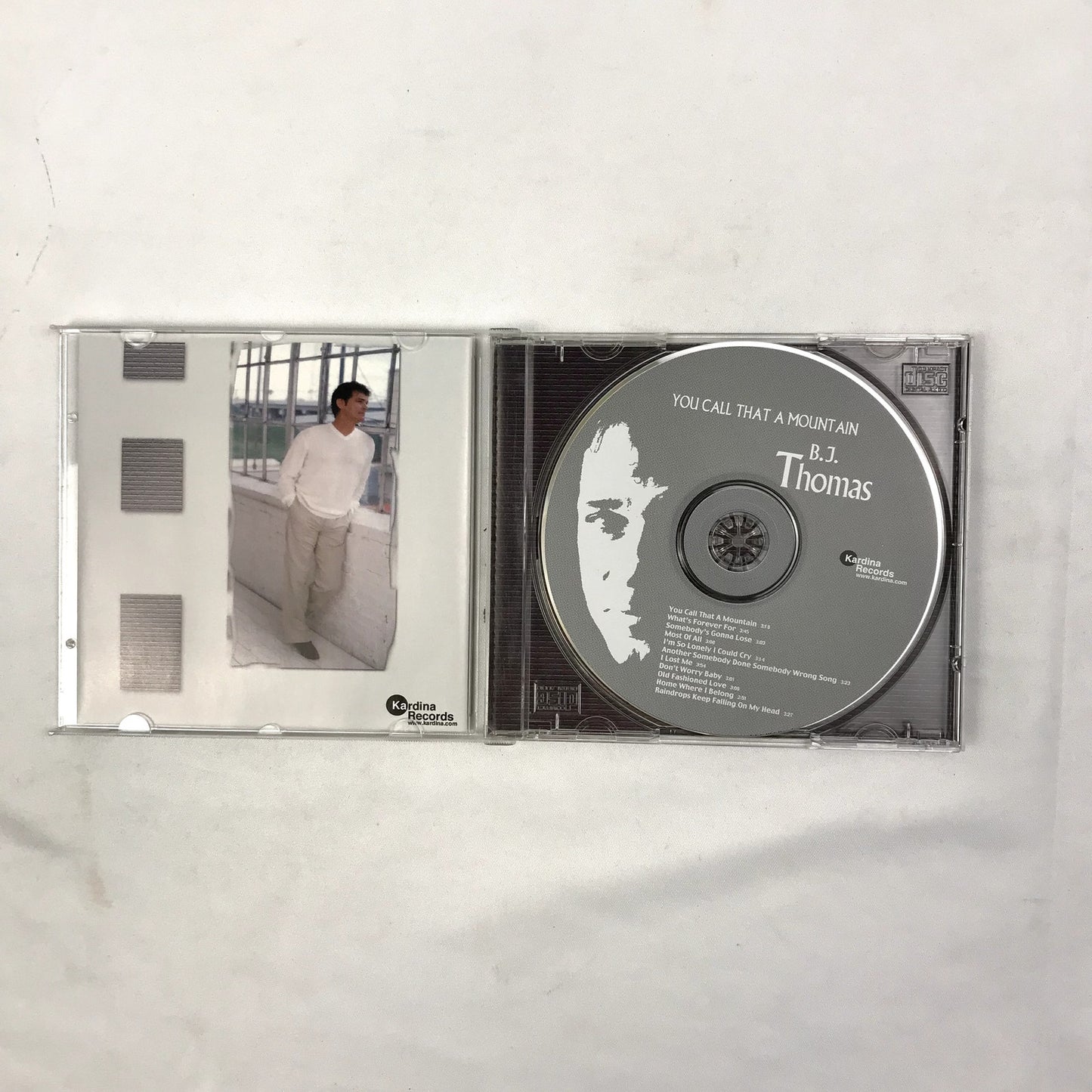 B.J. Thomas: You Call That A Mountain CD Kardina Records Folk, World & Country